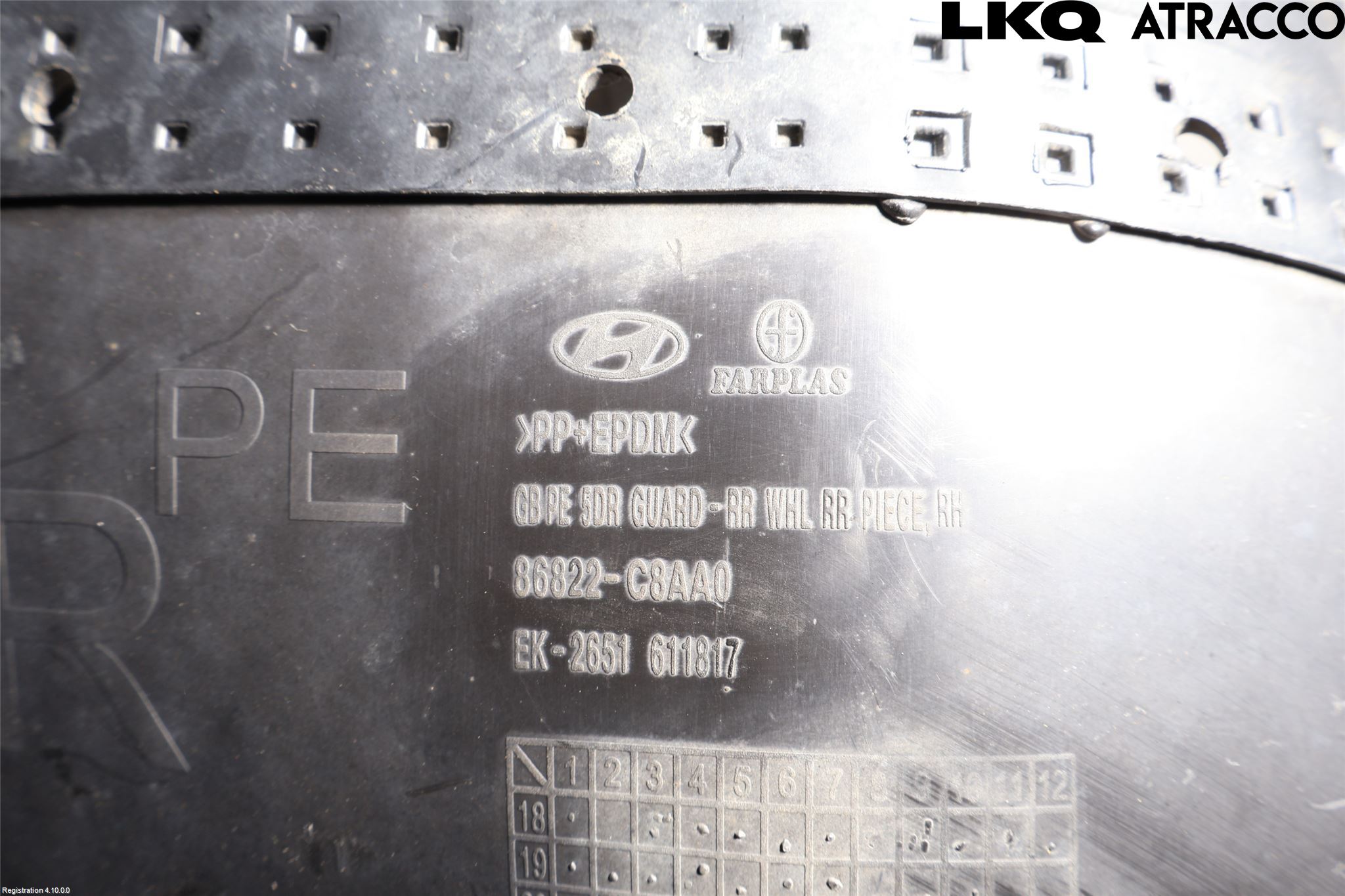 Hyundai i20 GB 15-20 Skärm Inner