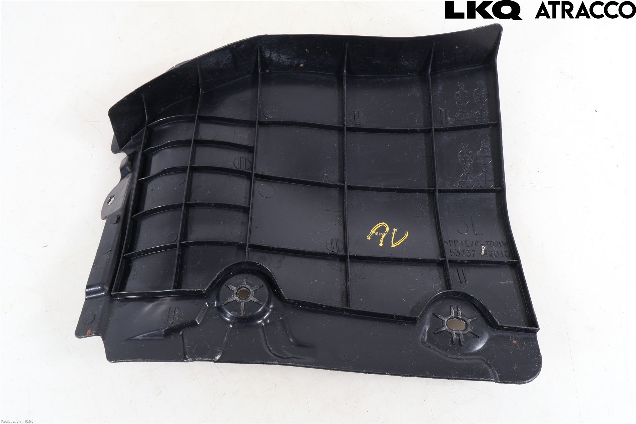 Toyota RAV4 19- Hasplåt Plåt-Plast