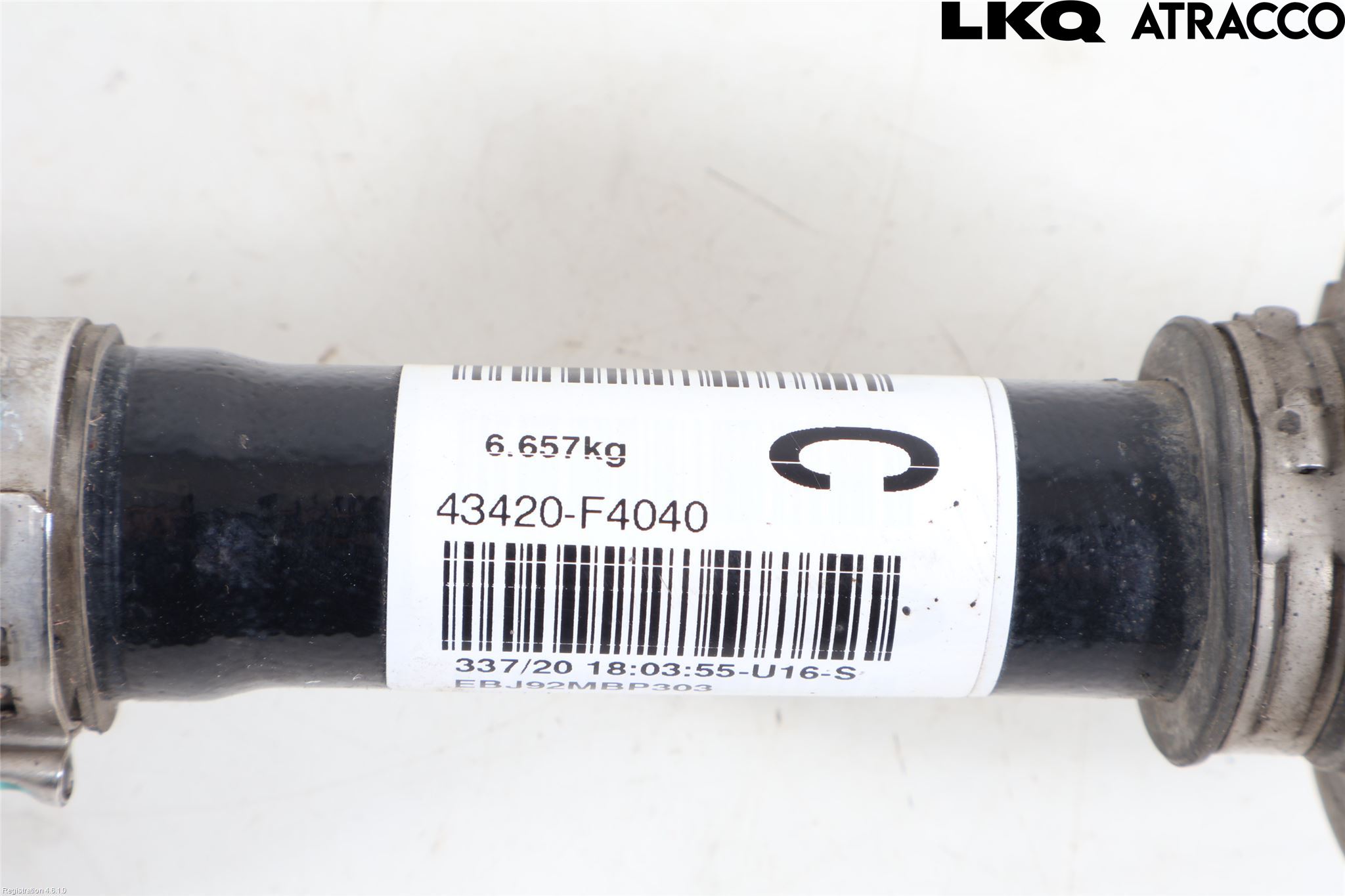 Toyota C-HR 16-23 Drivaxel Fram Vänster