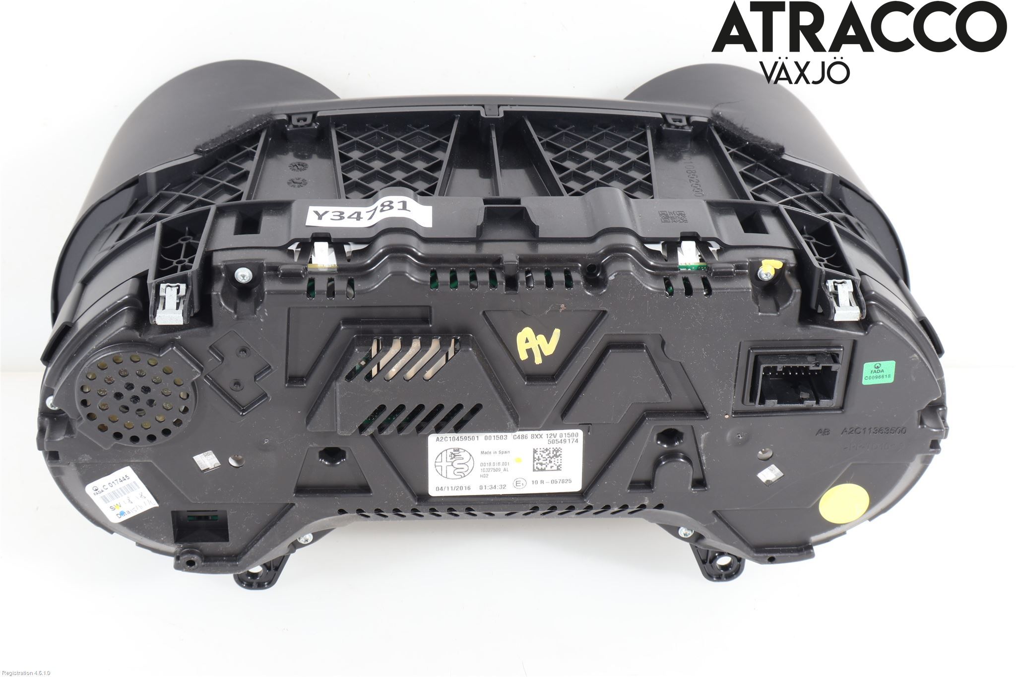 Alfa GIULIA Instrument Komb