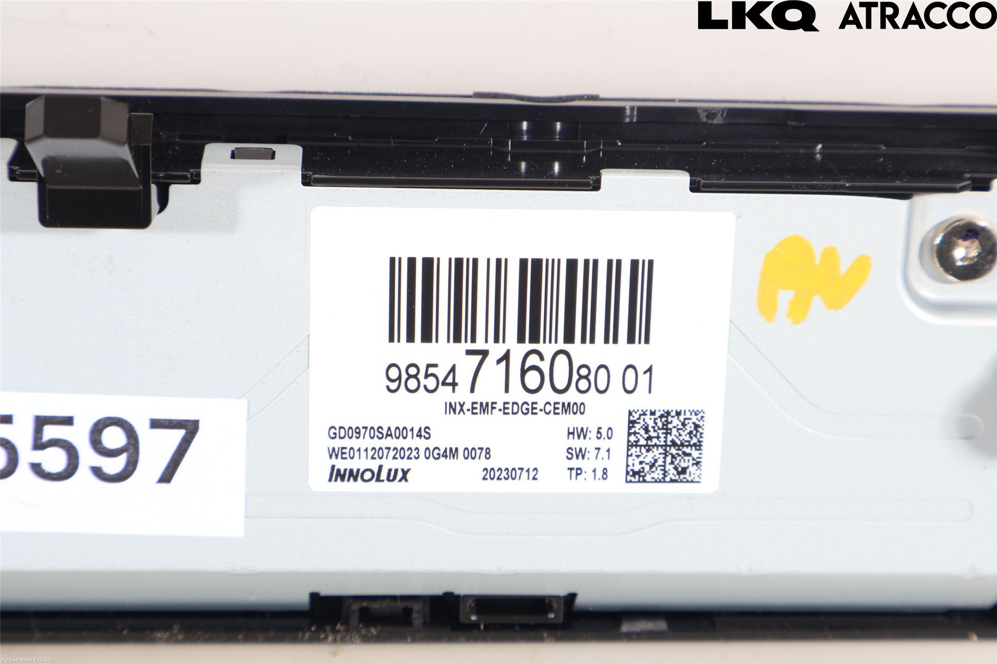 Peugeot 308/E-308 21- Multifunktionsdisplay