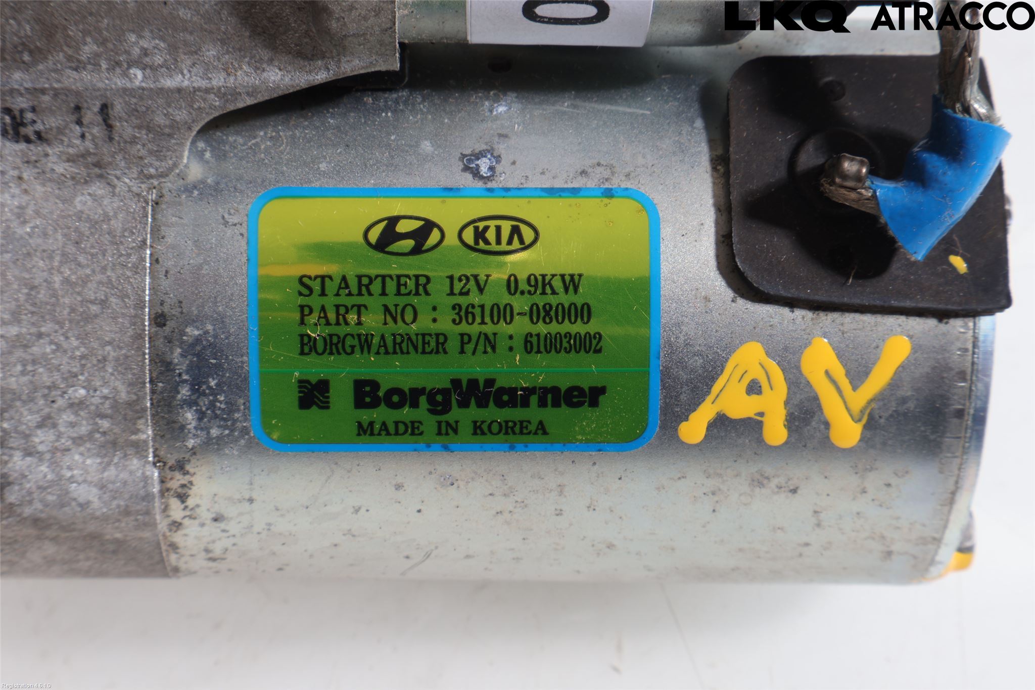 Hyundai i20 BC 21- Startmotor