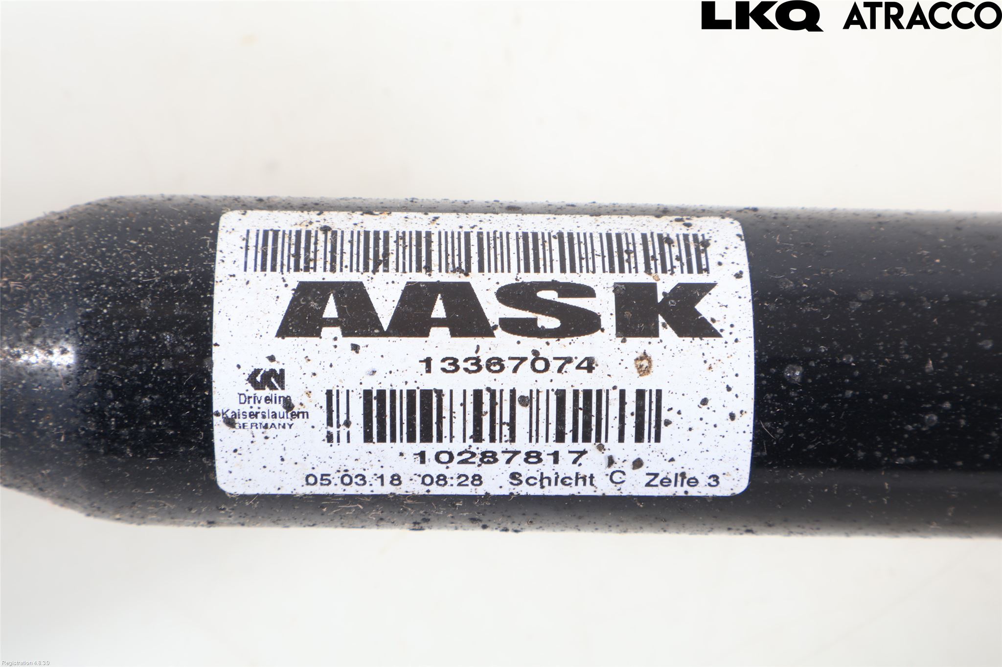 Opel ASTRA K 16-22 Drivaxel Fram Höger