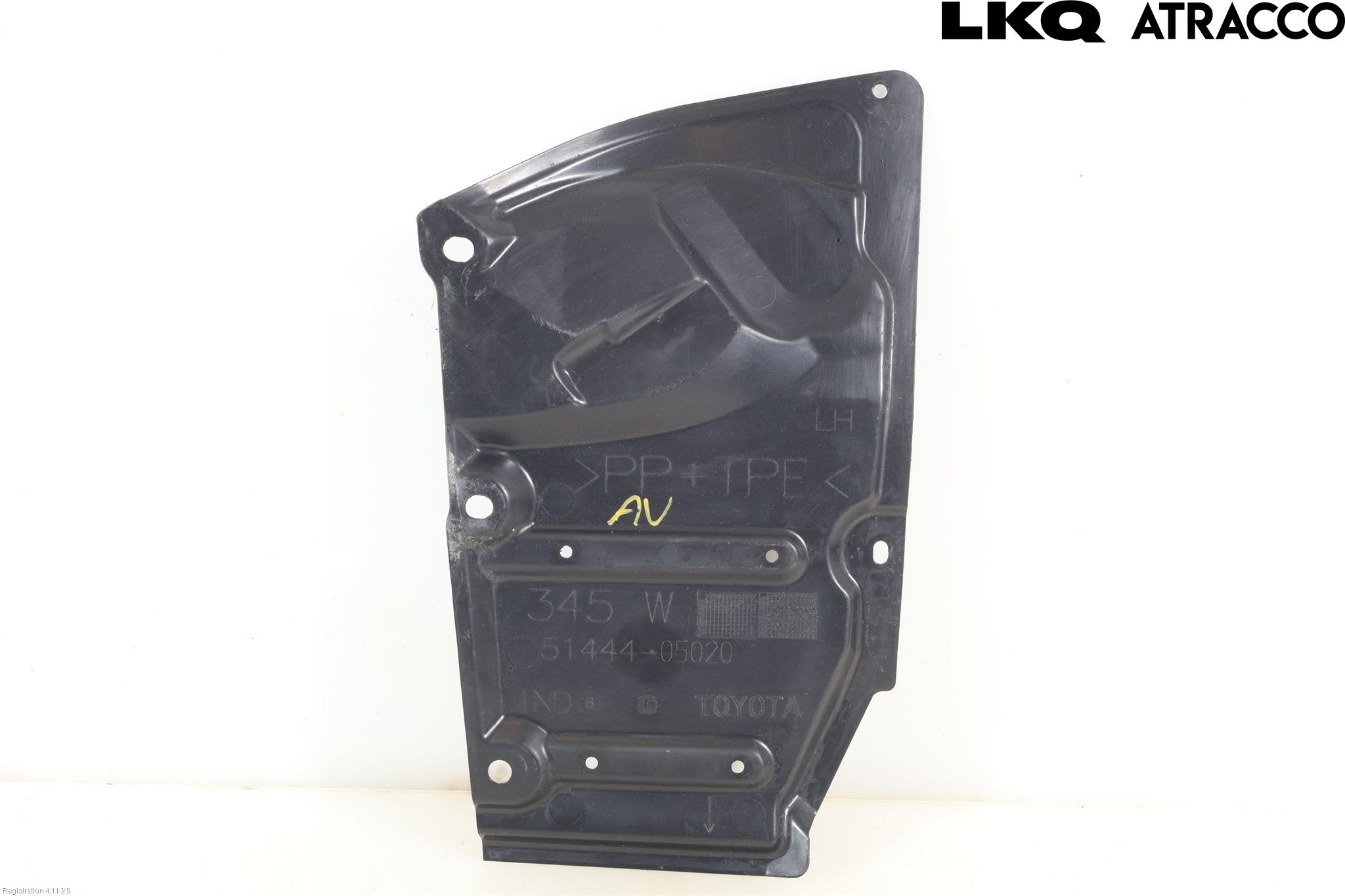 Toyota AURIS 13-19 Hasplåt Plåt-Plast