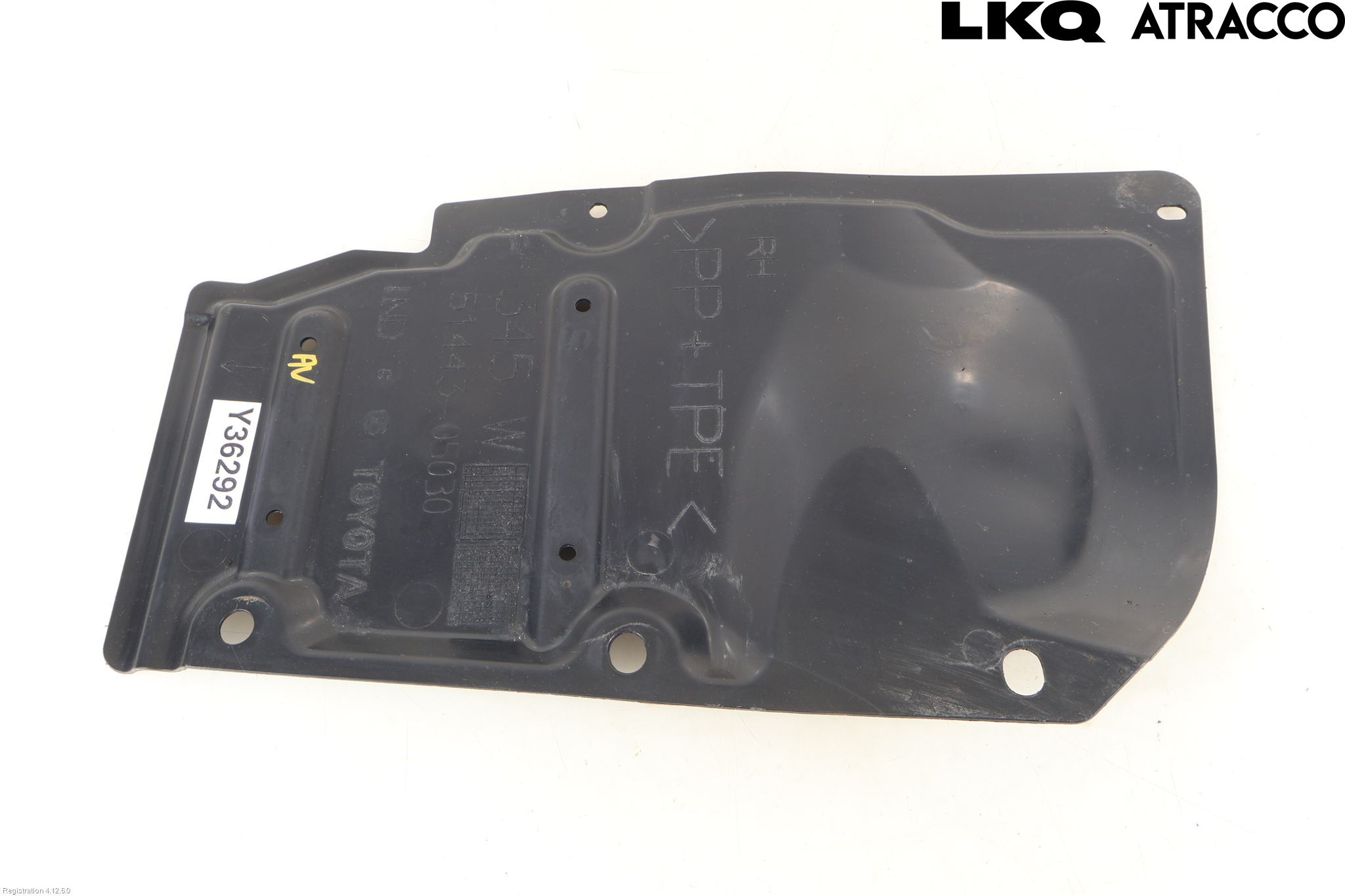 Toyota AURIS 13-19 Hasplåt Plåt-Plast