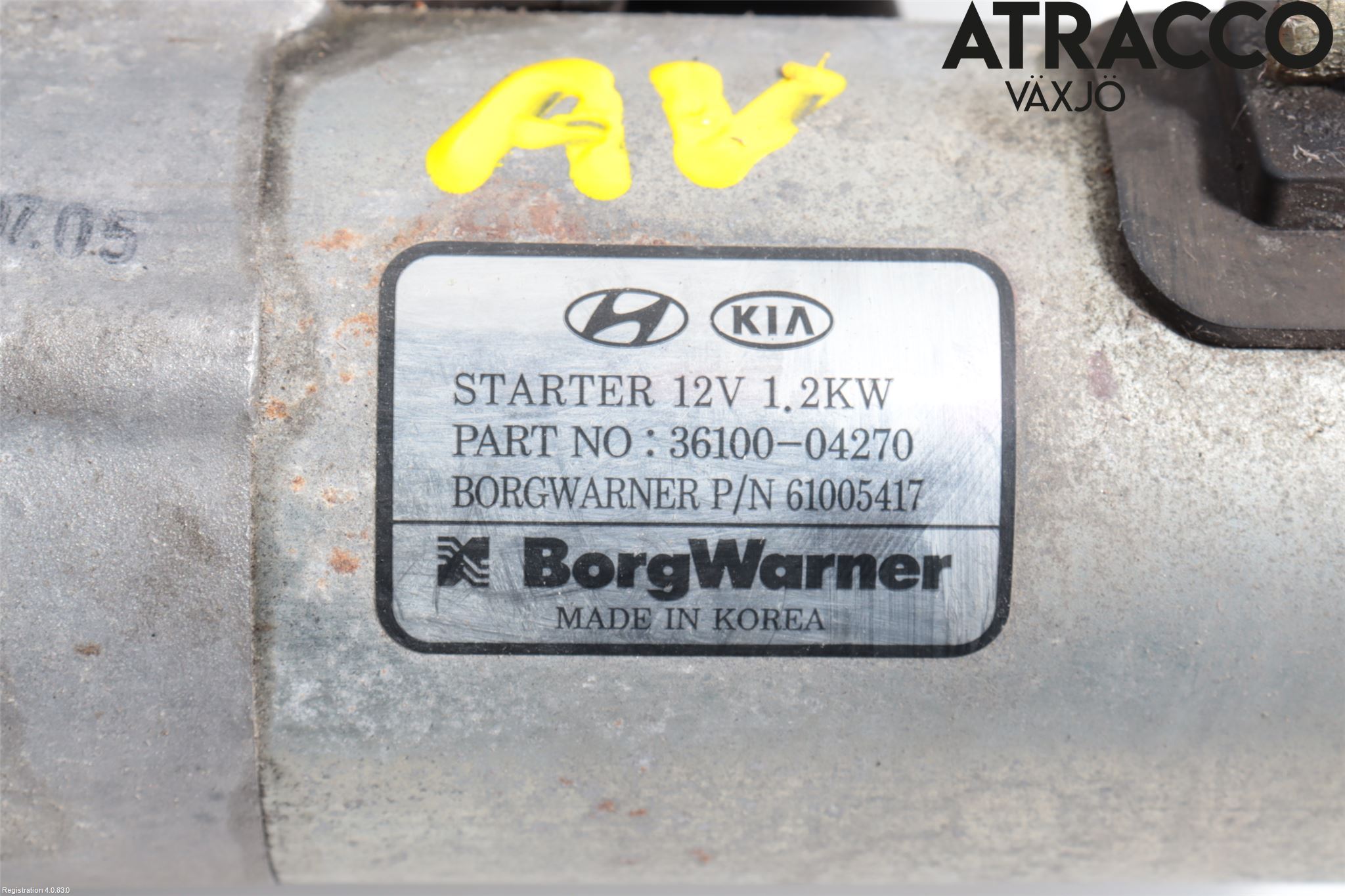 Hyundai i30 PD 17- Startmotor