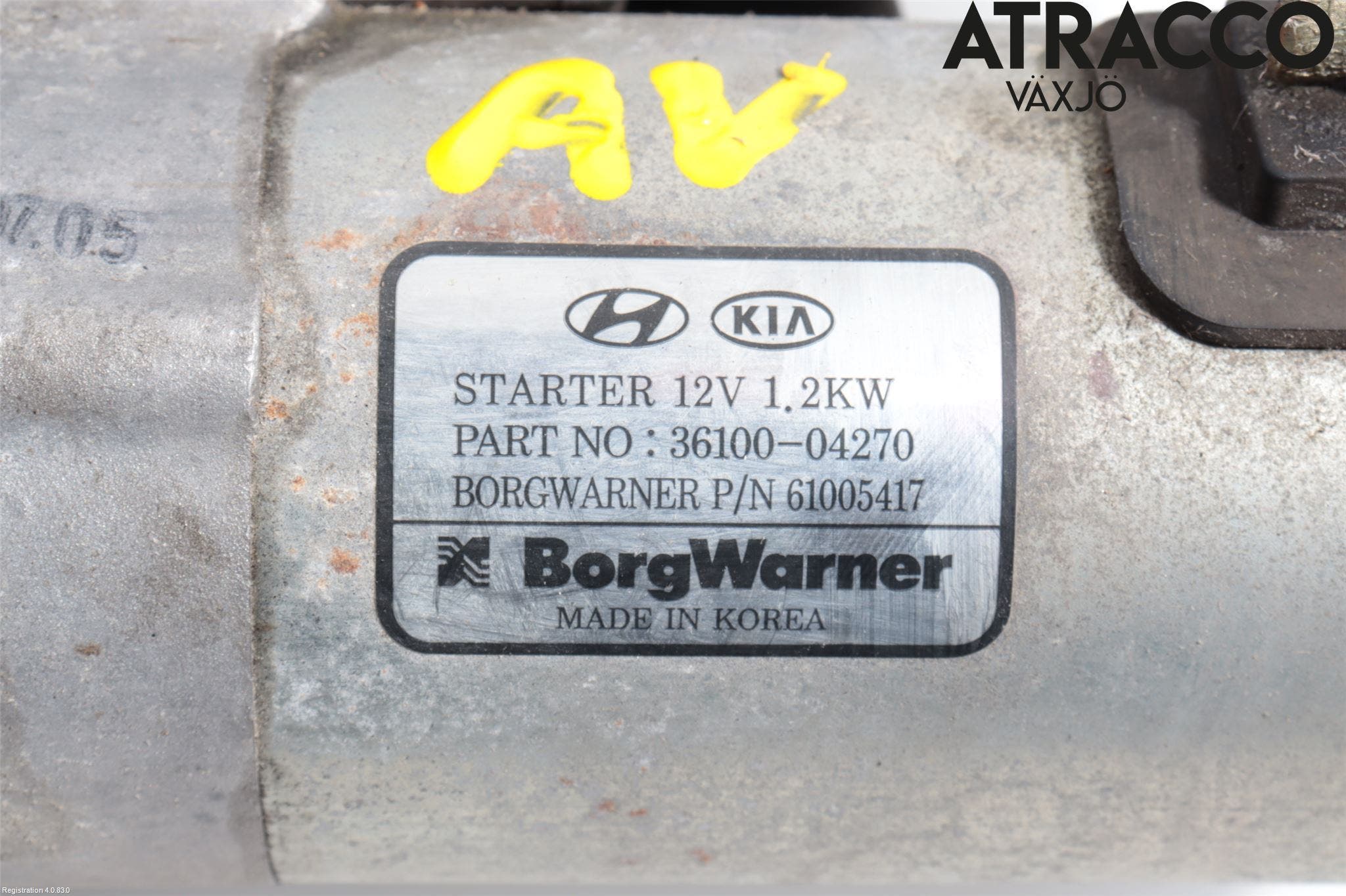 Hyundai i30 PD 17- Startmotor