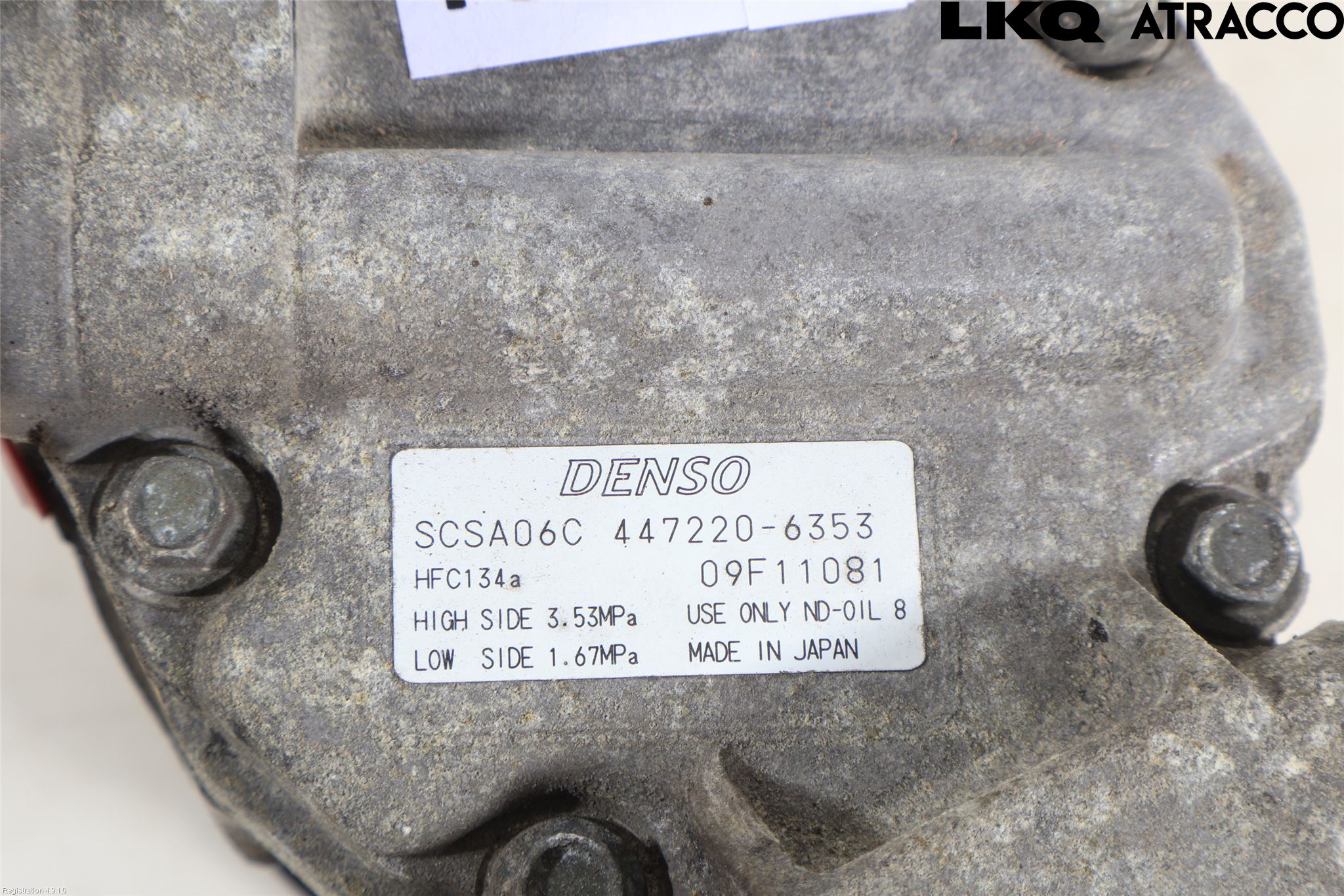 Toyota COROLLA 02-07 Ac Kompressor