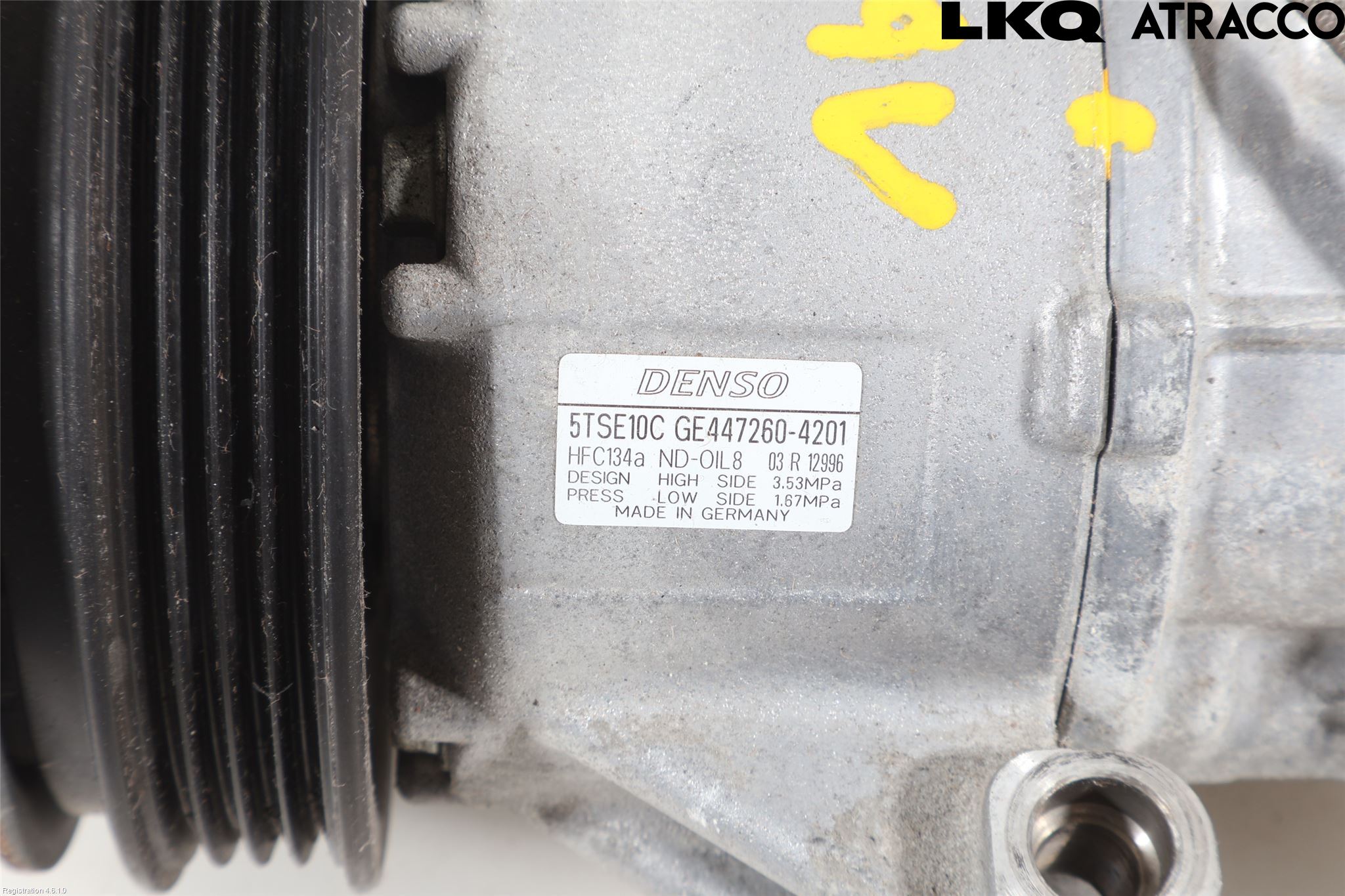 Toyota YARIS XP130 12-14 Ac Kompressor