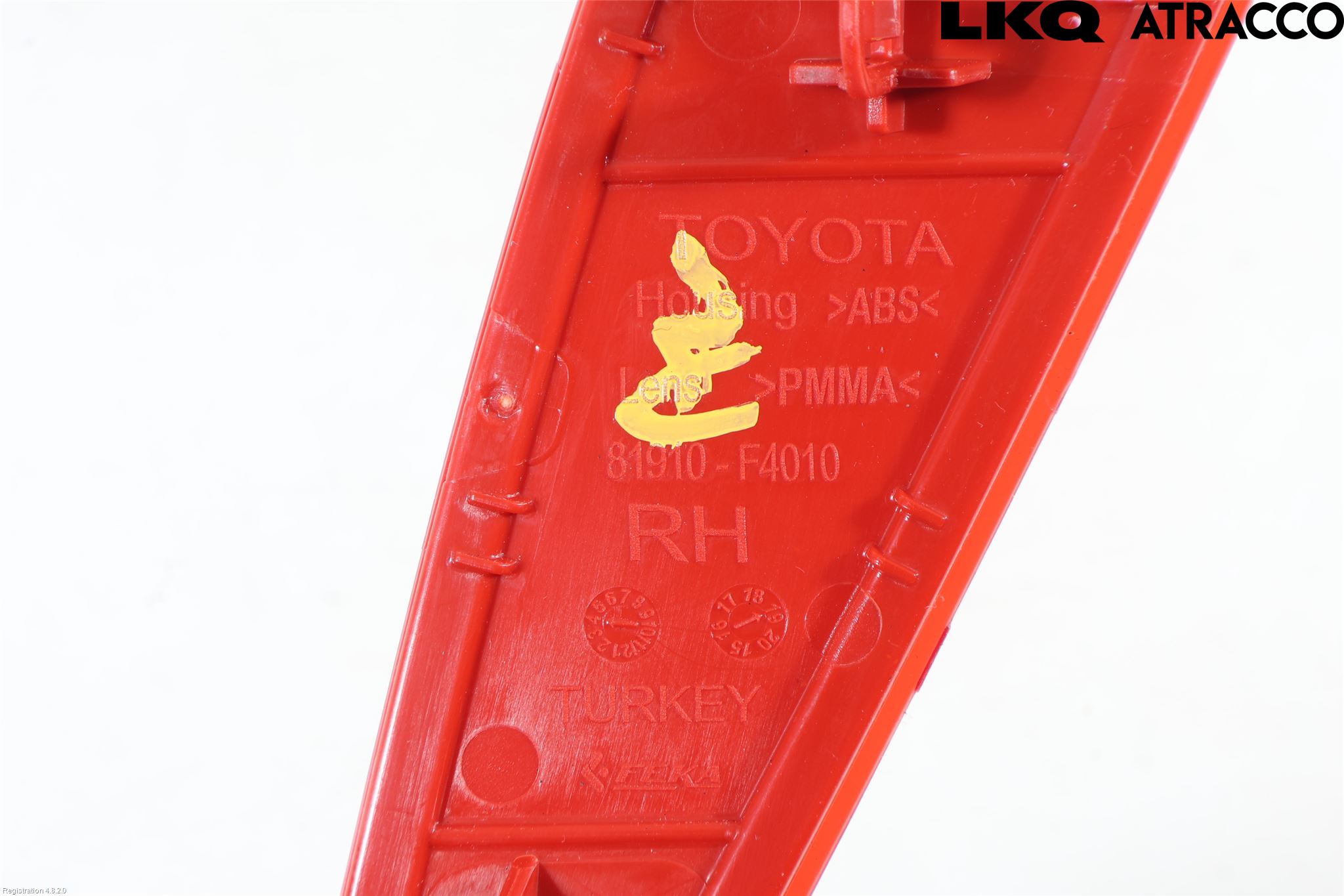 Toyota C-HR 16-23 Dimljus/Reflex Bak