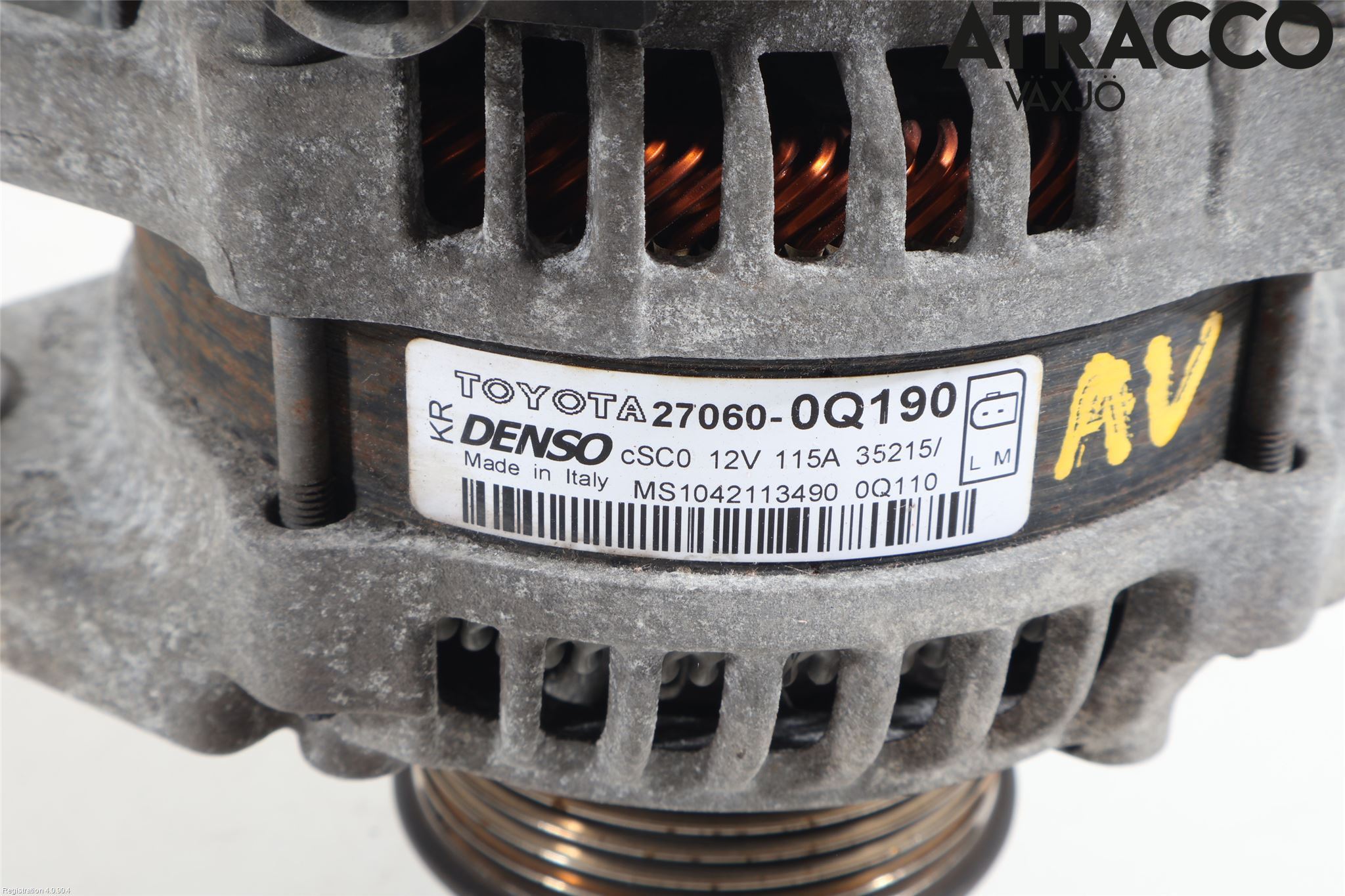 Toyota AYGO 15-21 Generator
