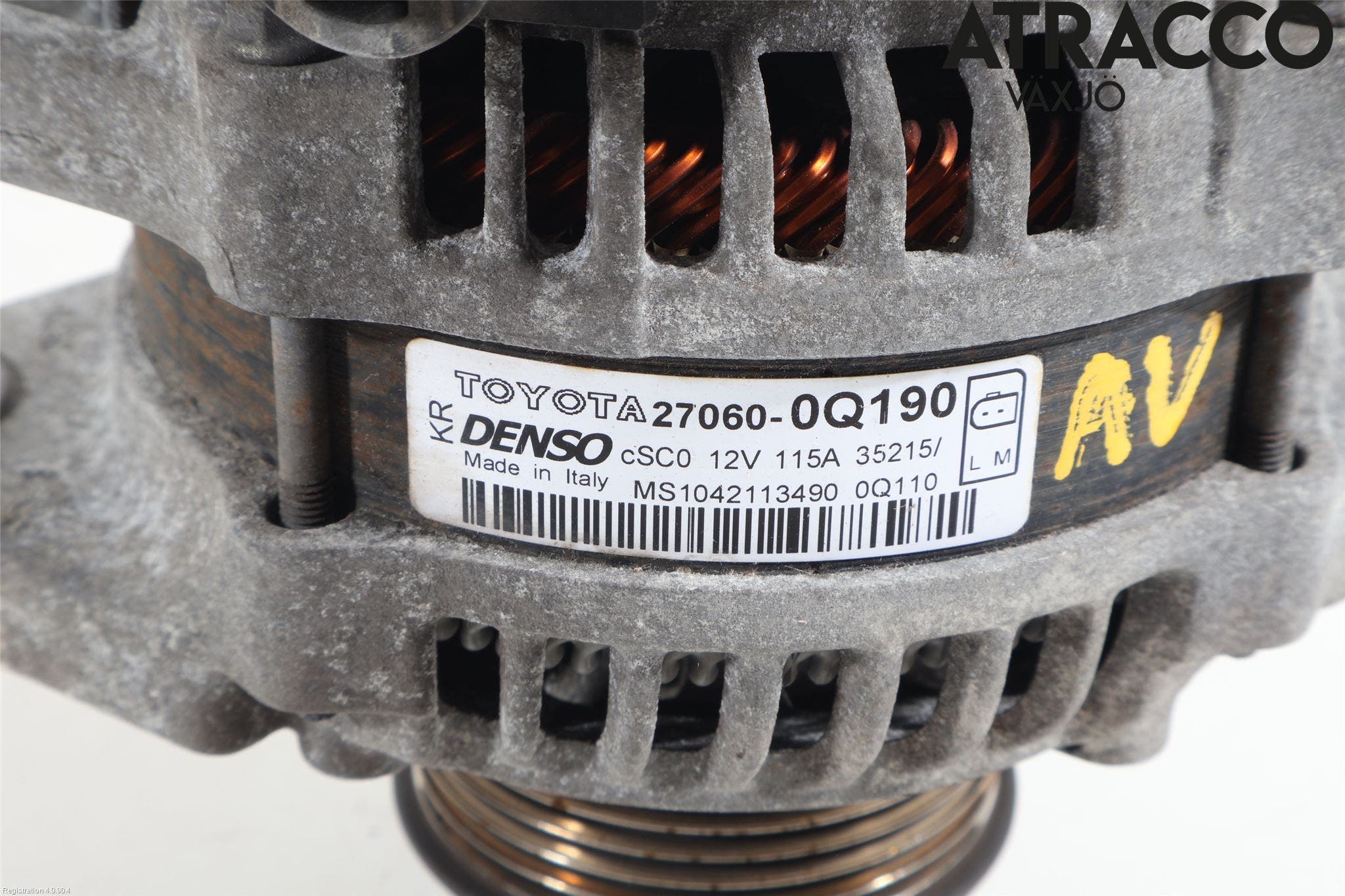 Toyota AYGO 15-21 Generator