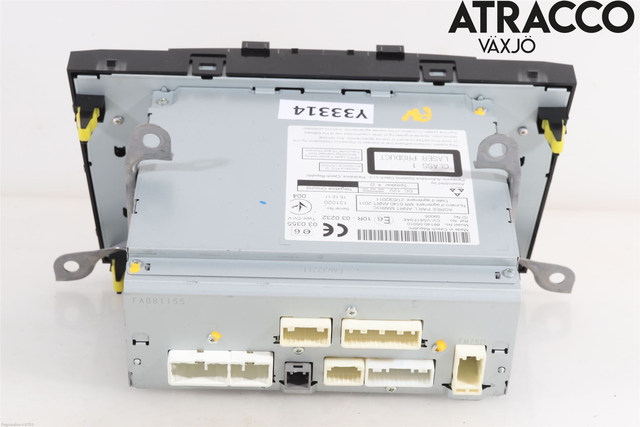 Toyota AVENSIS 09-15 Cd Radio - Multimediapanel