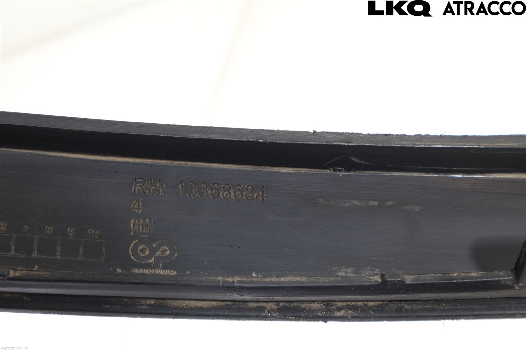 Opel ASTRA J 10-15 Hasplåt Plåt-Plast