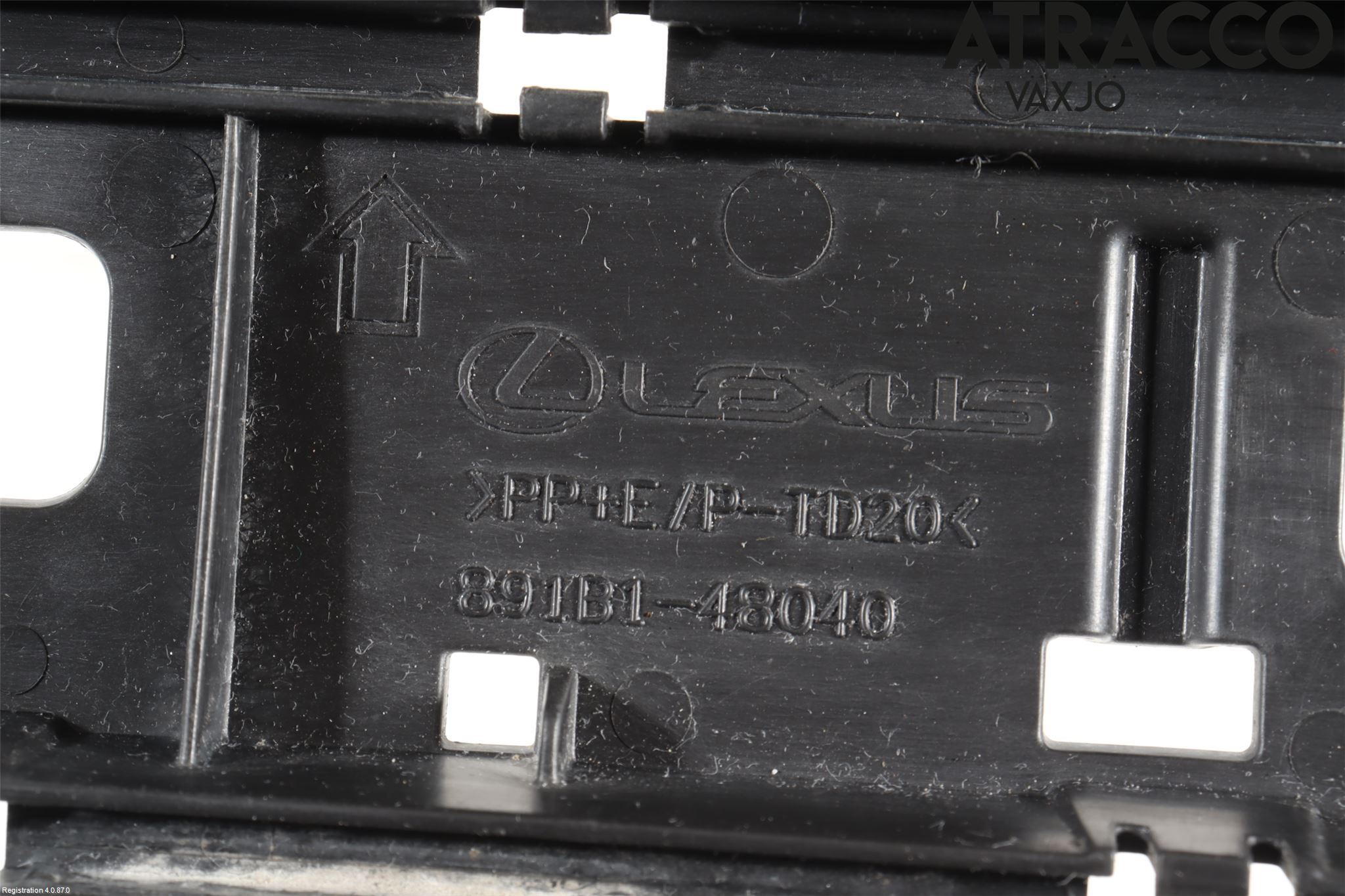 Lexus RX AL20 16-22 Stötfångardel Bak Mitt