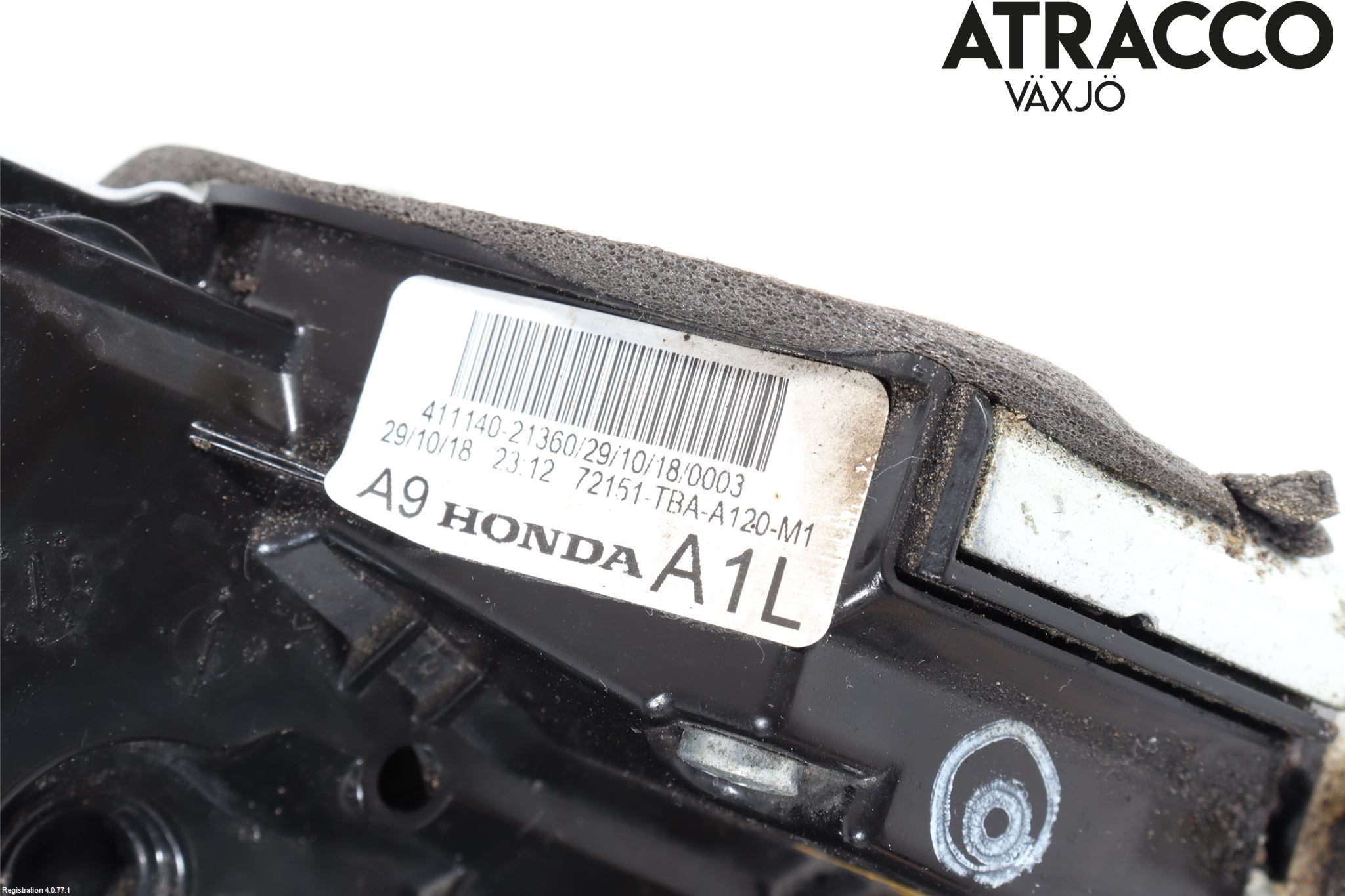 Honda CIVIC 17-22 Låskista-Dörrlås