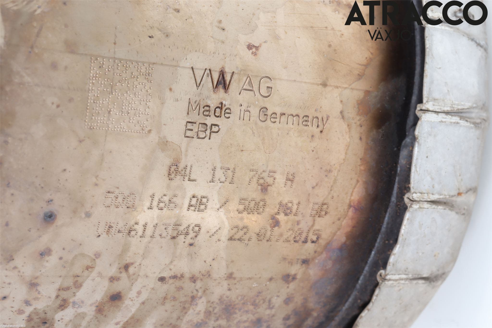 Audi A3/S3 8V 13-20 Avgas Partikelfilter