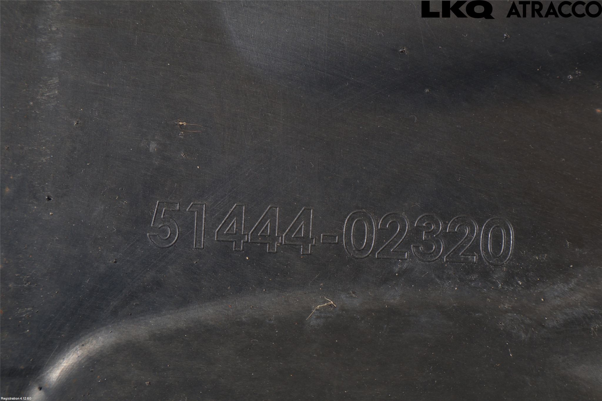 Toyota COROLLA 19- Hasplåt Plåt-Plast