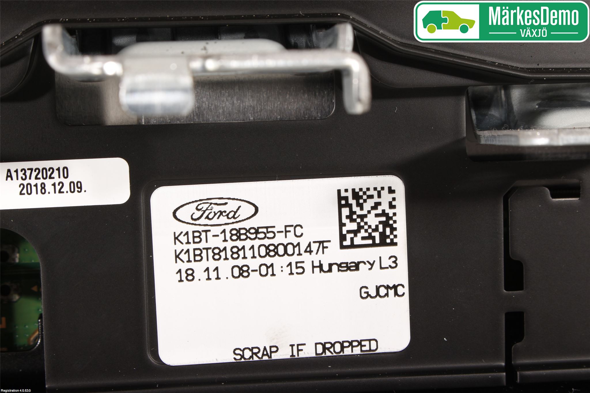 Ford FIESTA (VII) 18-23 Cd Radio - Multimediapanel