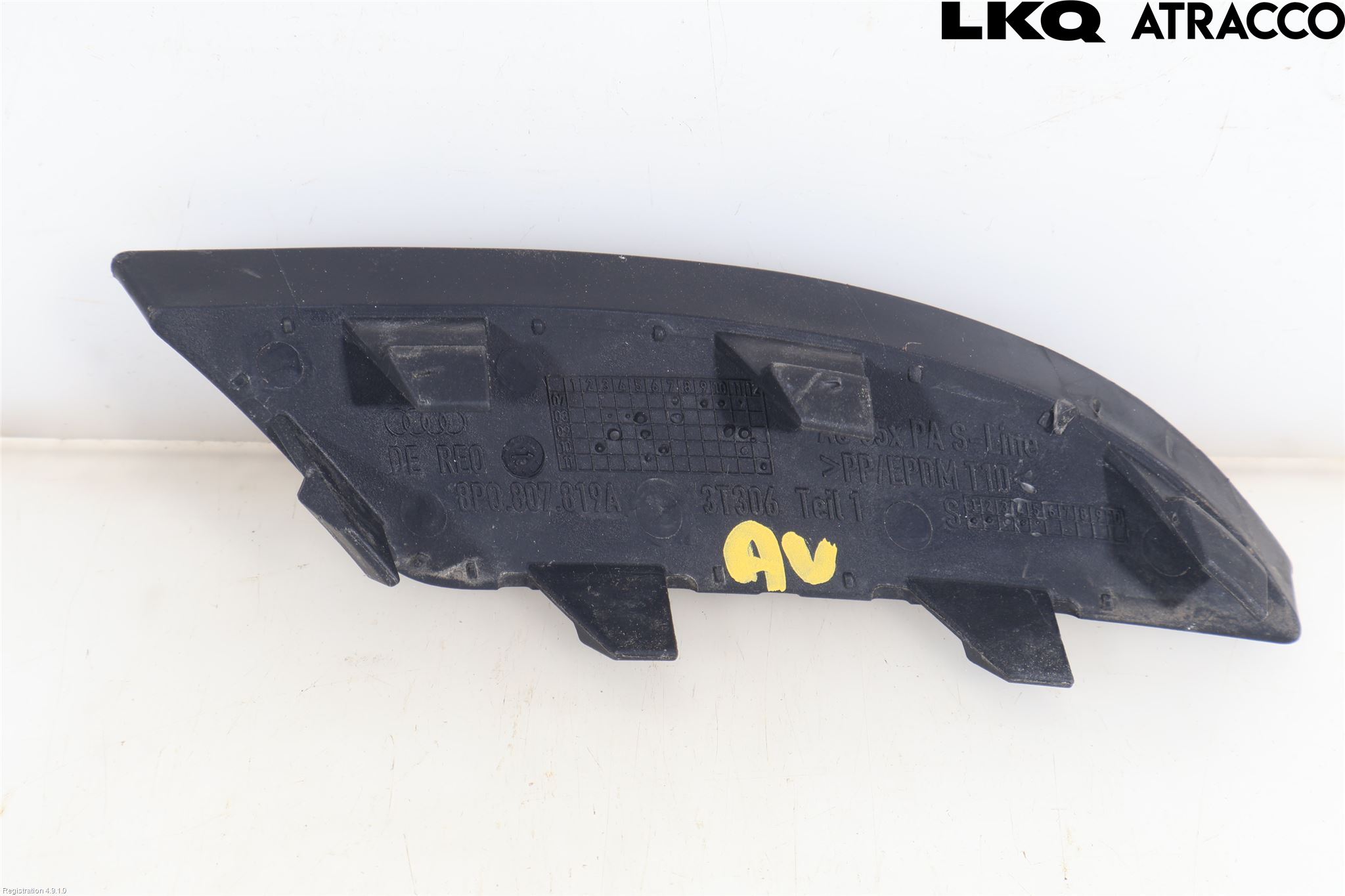 Audi A3/S3 05-13 Stötfångarlist Bak