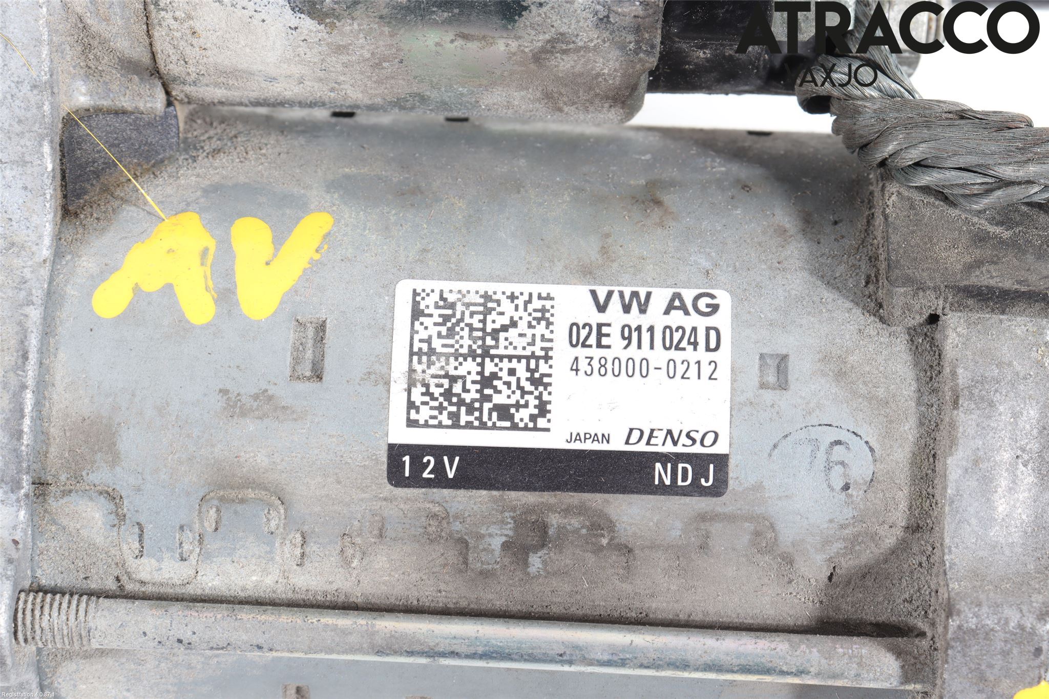 Volkswagen VW GOLF / E-GOLF VII 13-20 Startmotor