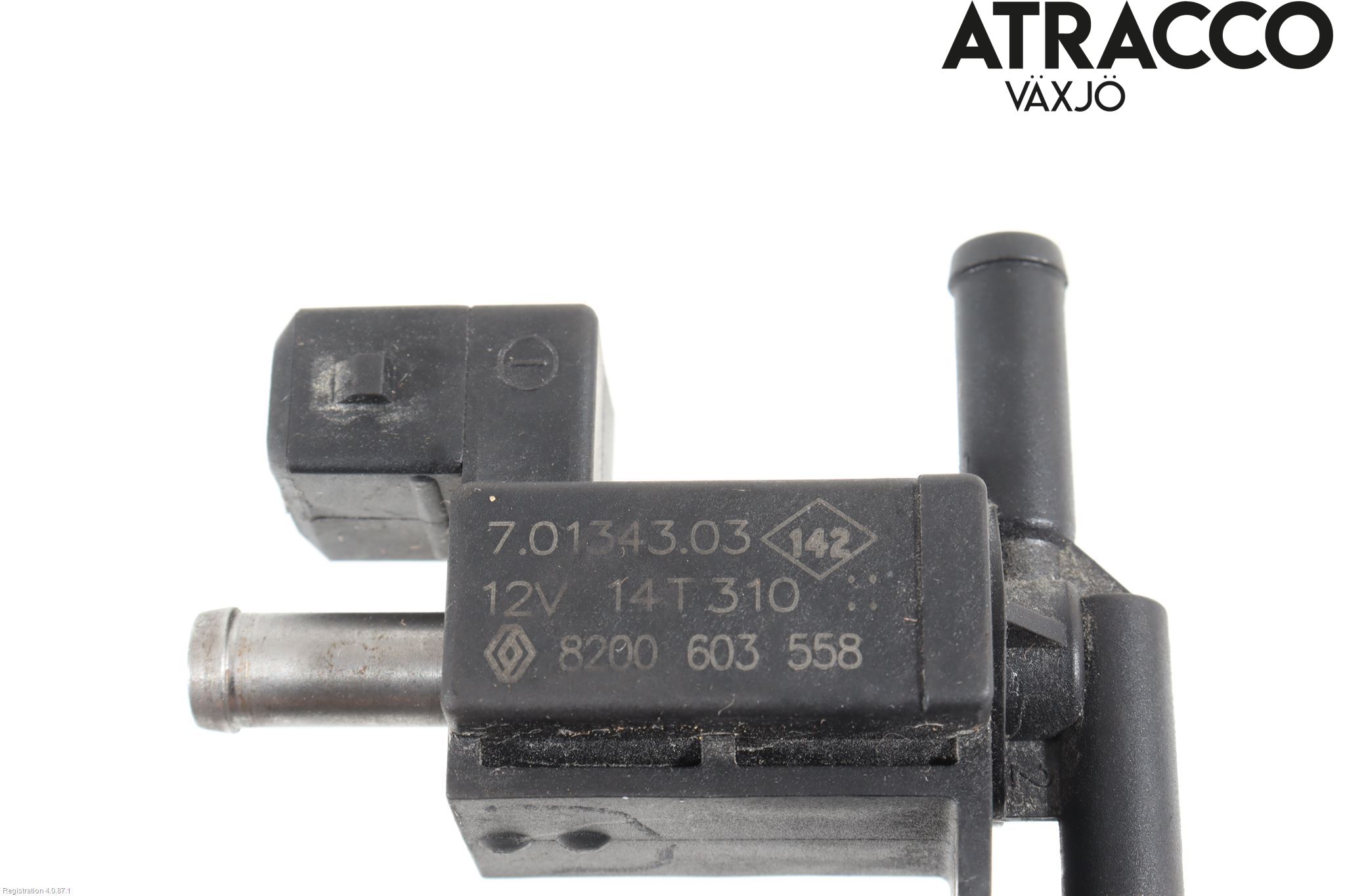 Renault MEGANE III 09-15 Magnetventil Laddtryck