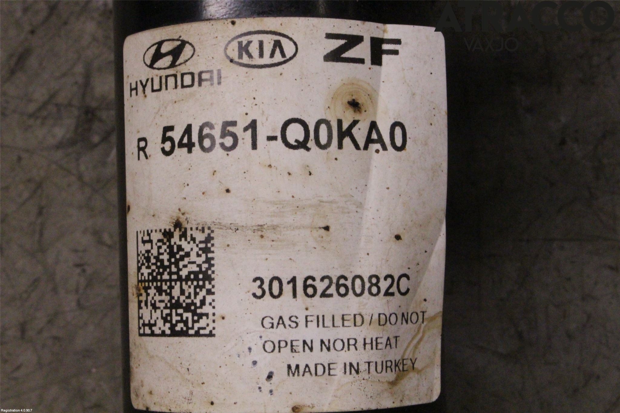 Hyundai BAYON BC3 21- Fjäderben Fram Höger