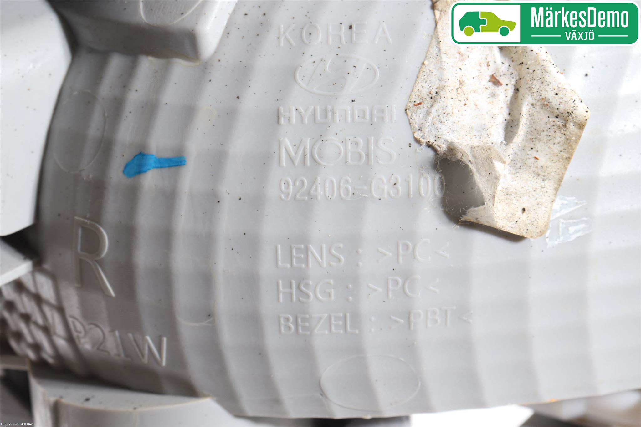 Hyundai i30 PD 17- Dimljus/Reflex Bak