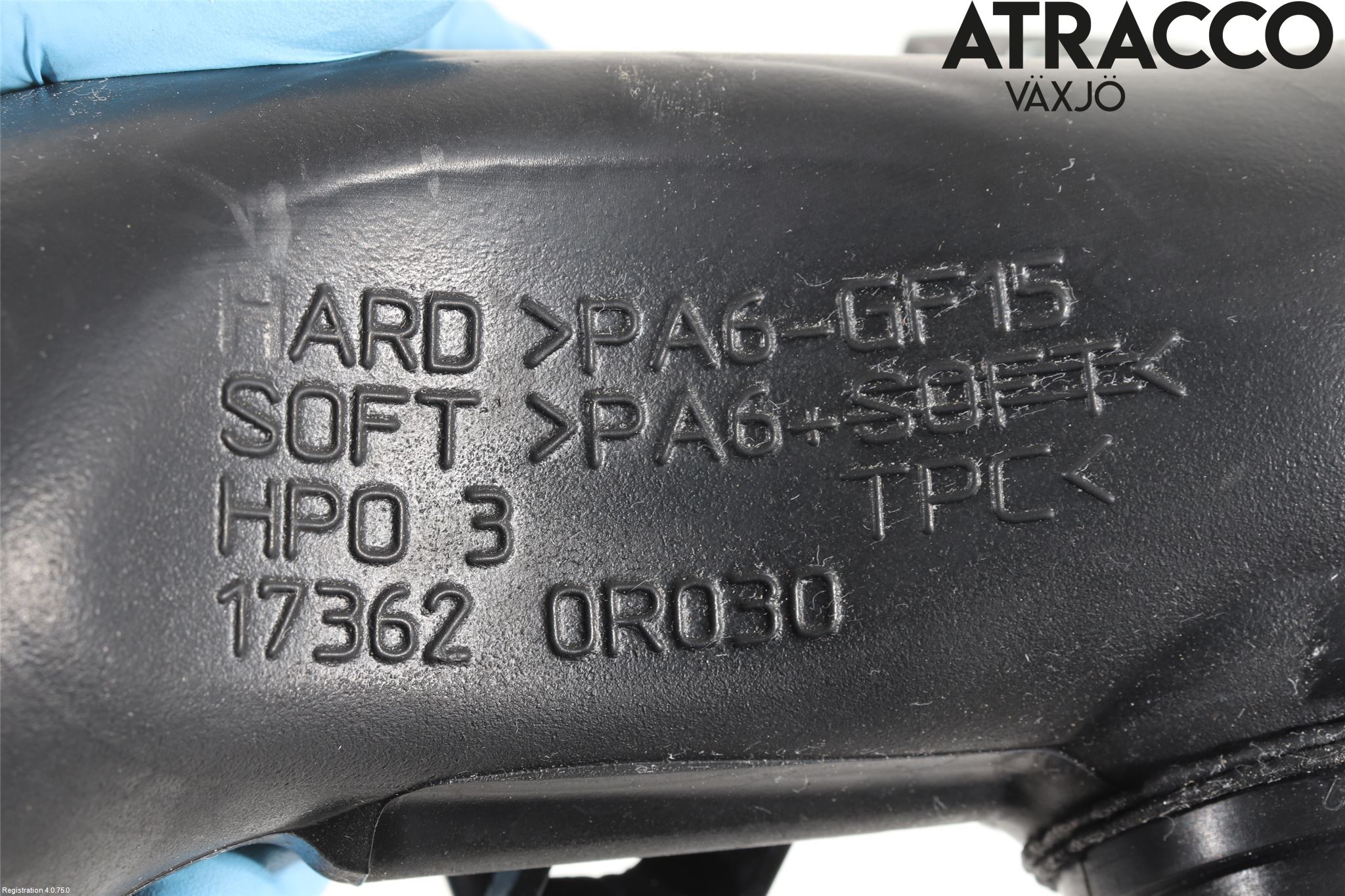 Toyota AVENSIS 09-15 Laddluft-Intercoolerrör