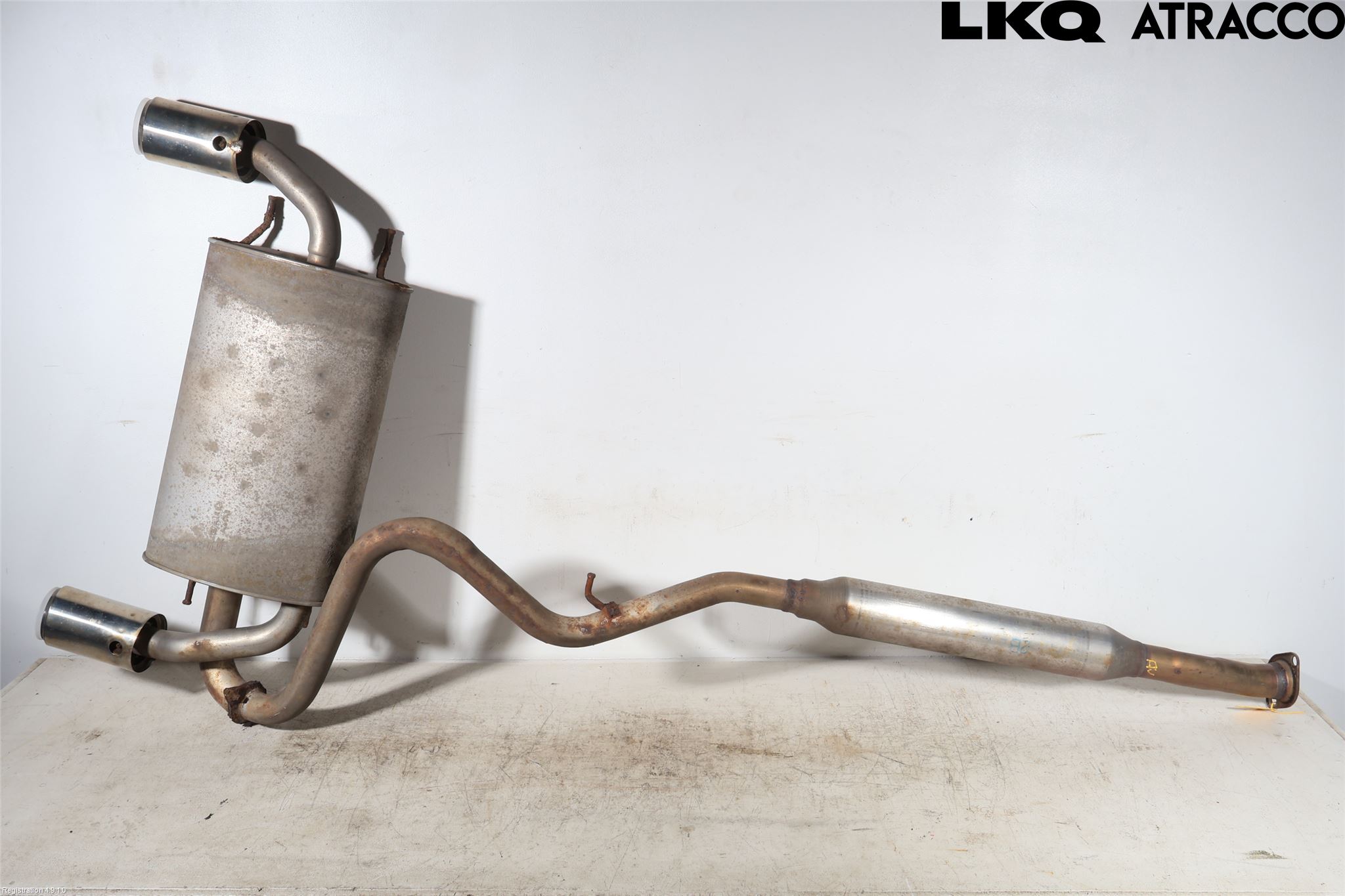 Toyota GT86 12- Avgas Bakre Dämpare