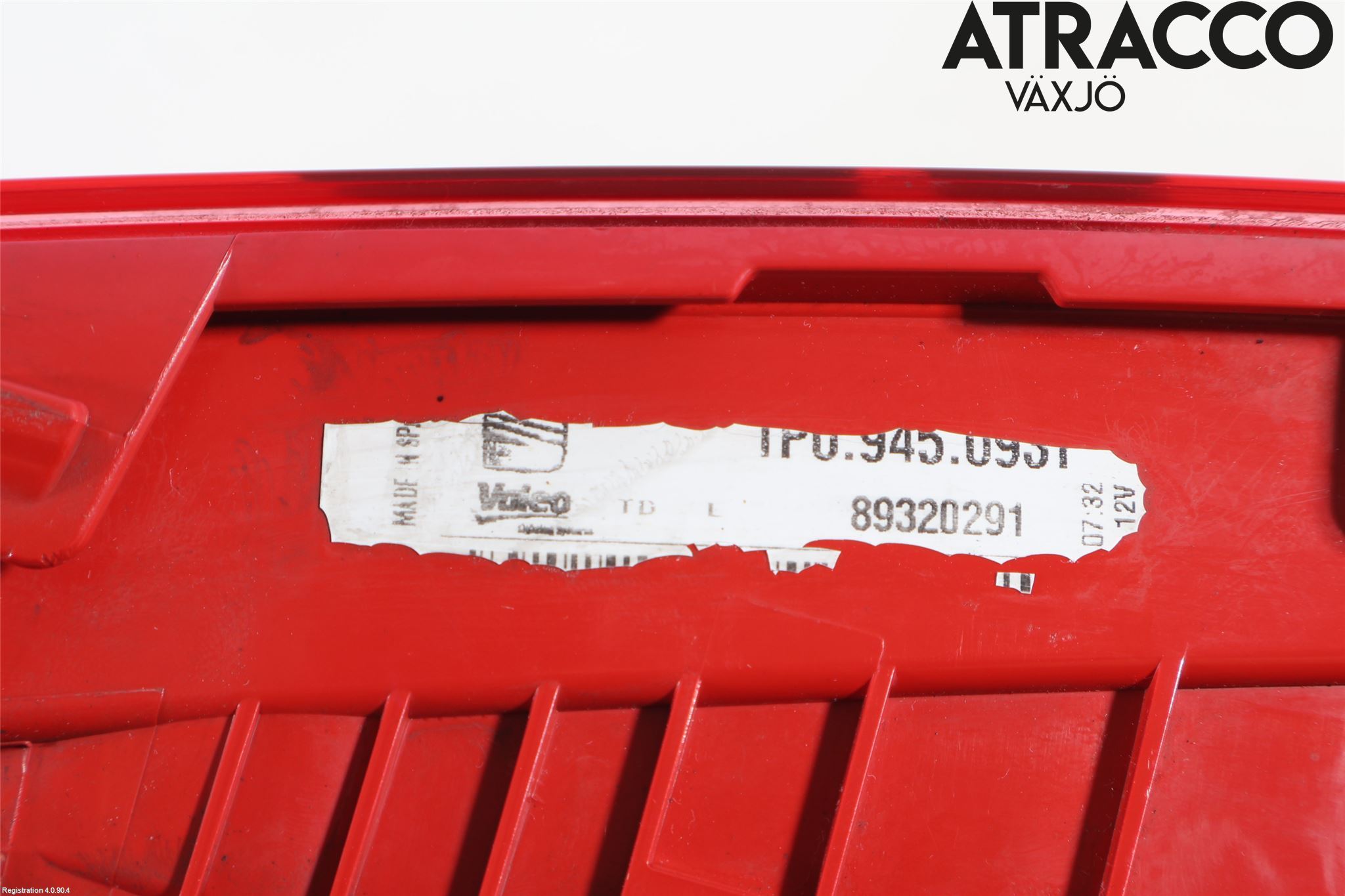 Seat LEON 06-12 Bakljus Lucka Vä