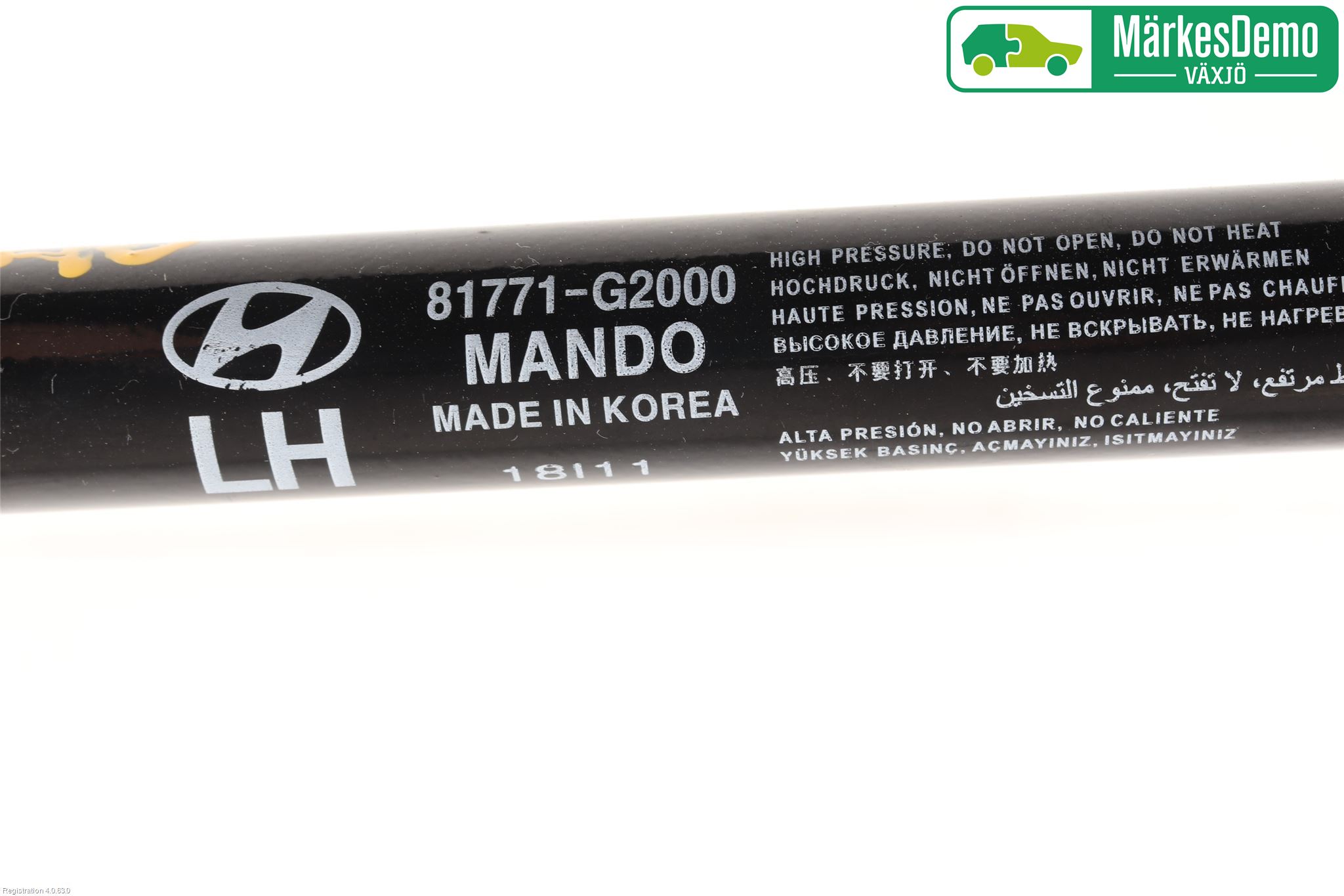 Hyundai IONIQ AE 17-22 Gasfjäder Baklucka