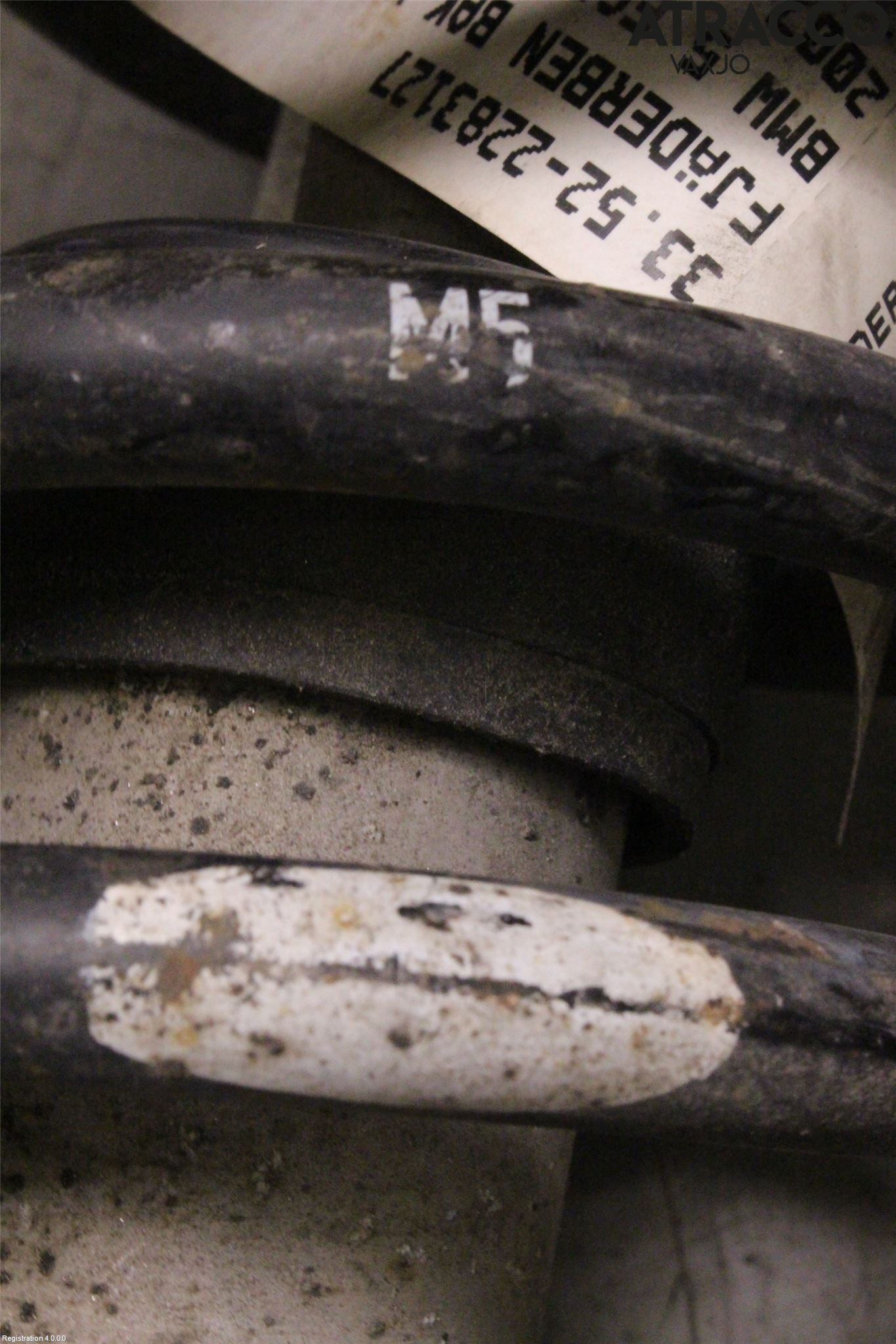 BMW 5 E60/61 Sed/Tou 02-10 Fjäderben Bak Höger