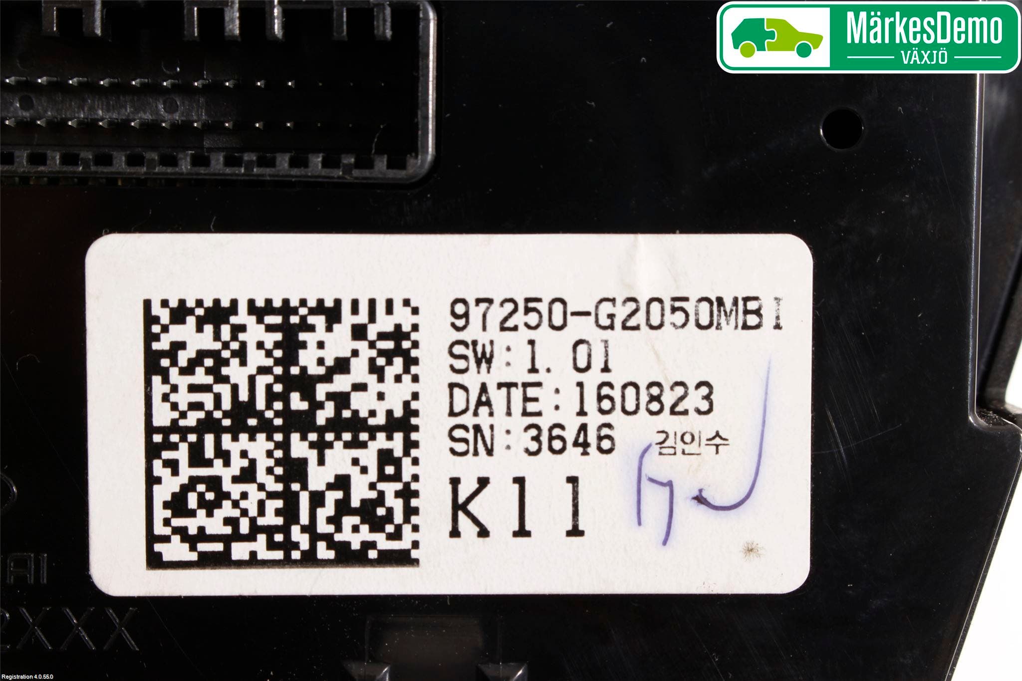 Hyundai IONIQ AE 17-22 Ac Styrenhet Ac Manöveren