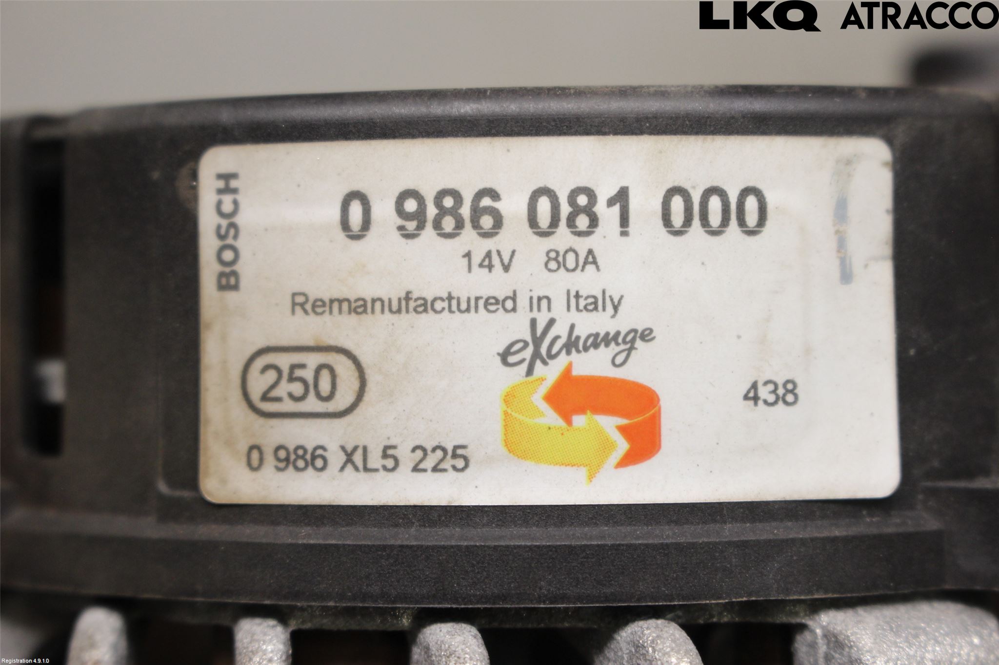 Toyota AYGO 06-14 Generator