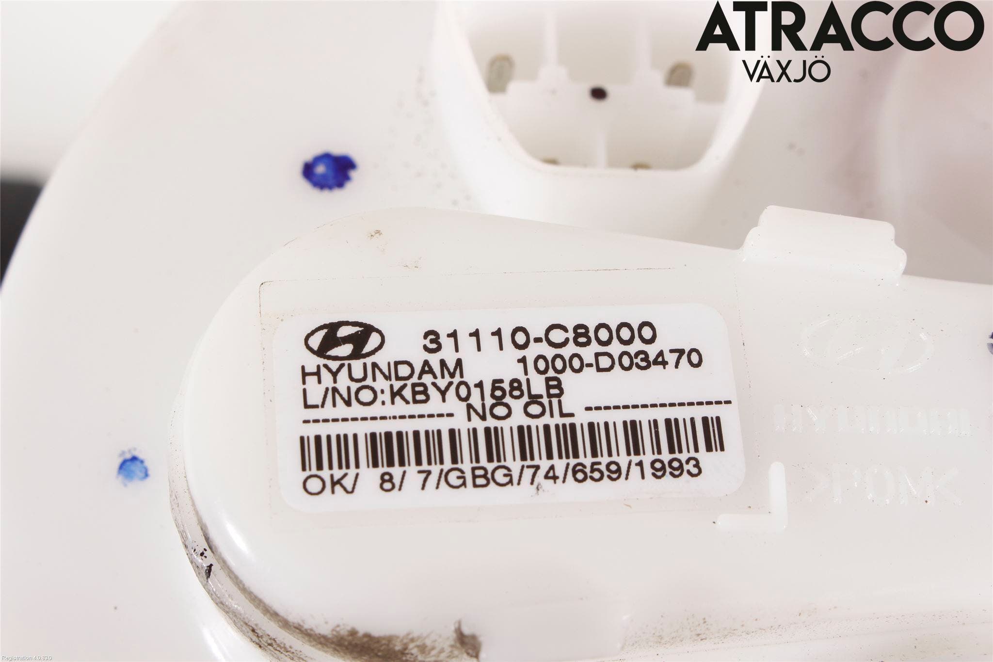 Hyundai i20 GB 15-20 Bränslepump El