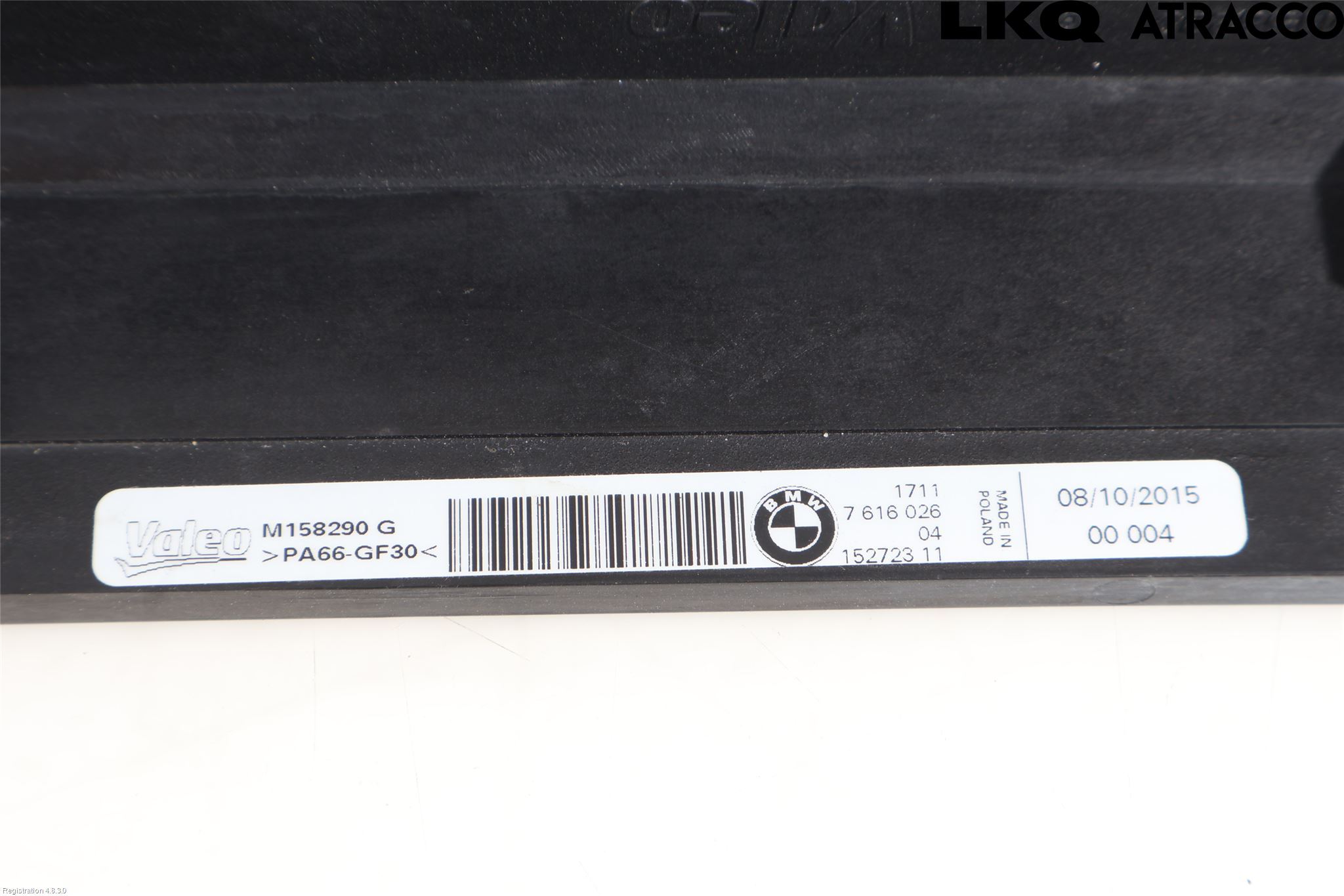 BMW i3 I01 13-22 Kylarfäste-Ram-Balk