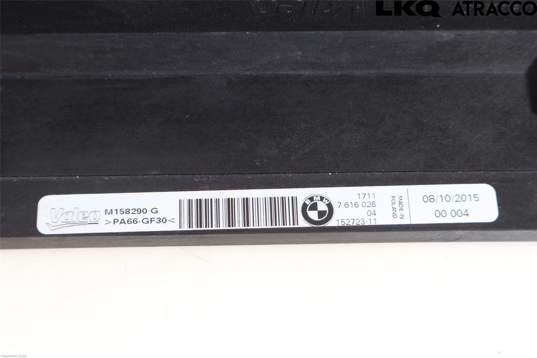 BMW i3 I01 13-22 Kylarfäste-Ram-Balk