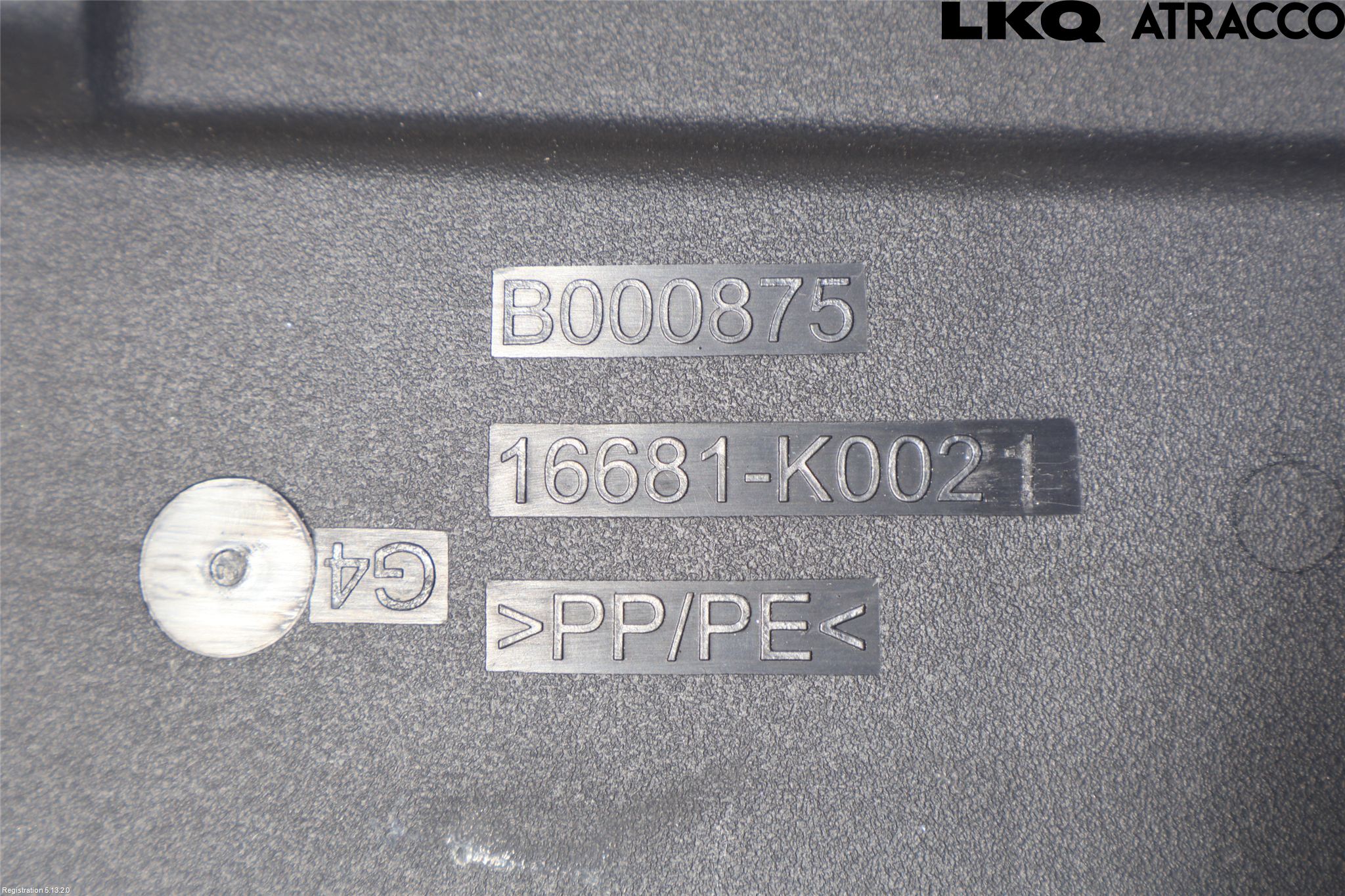 Toyota YARIS XP21 20- Deflektor Plåt-Plast Kylning