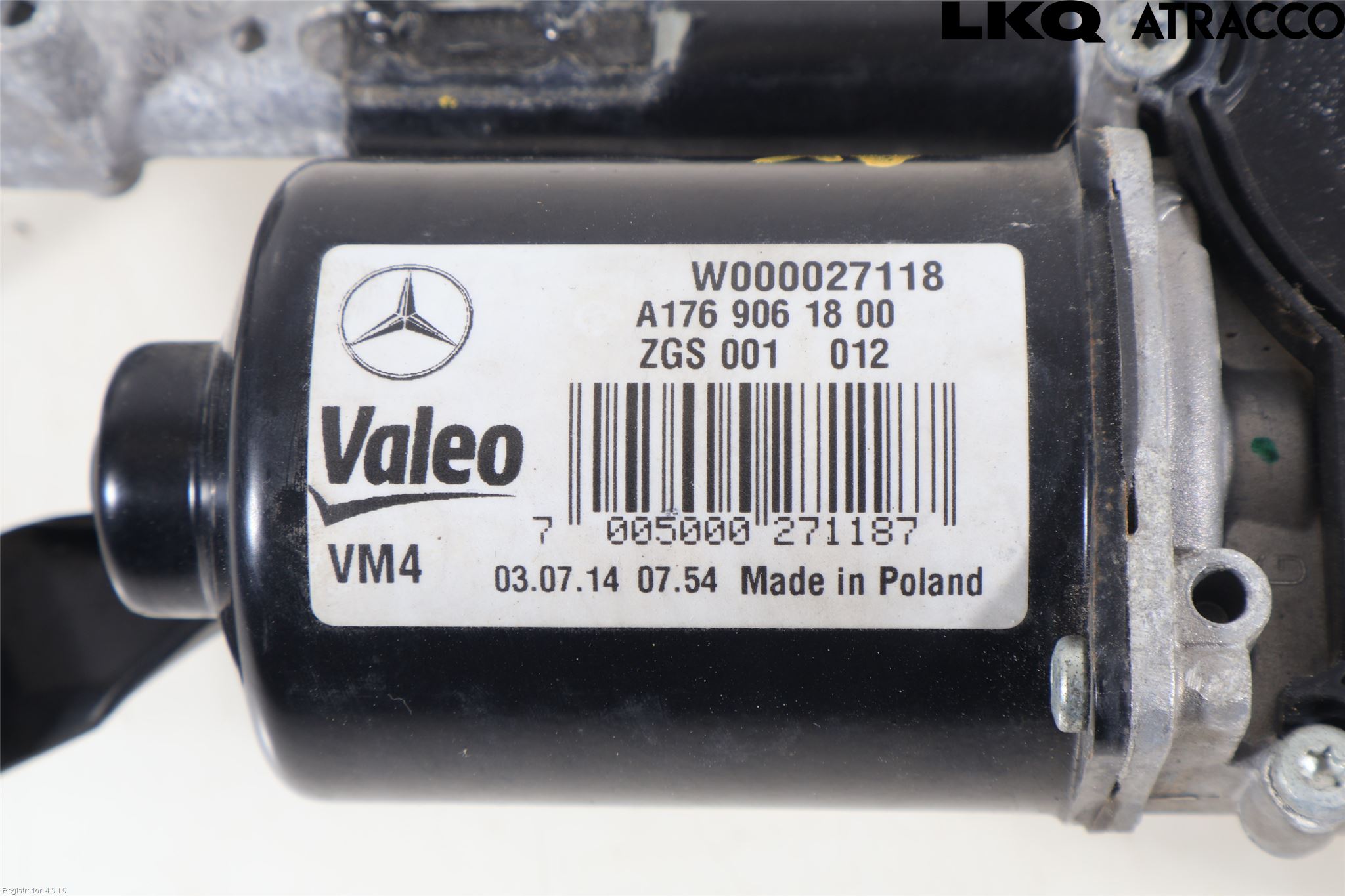 Mercedes-Benz MB GLA-KLASS (X156) 13-20 Torkarmekanism Vindruta
