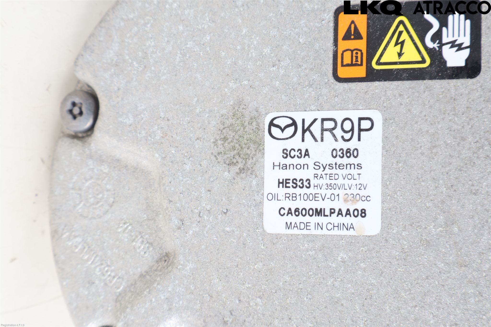 Mazda CX-60 22- Ac Kompressor