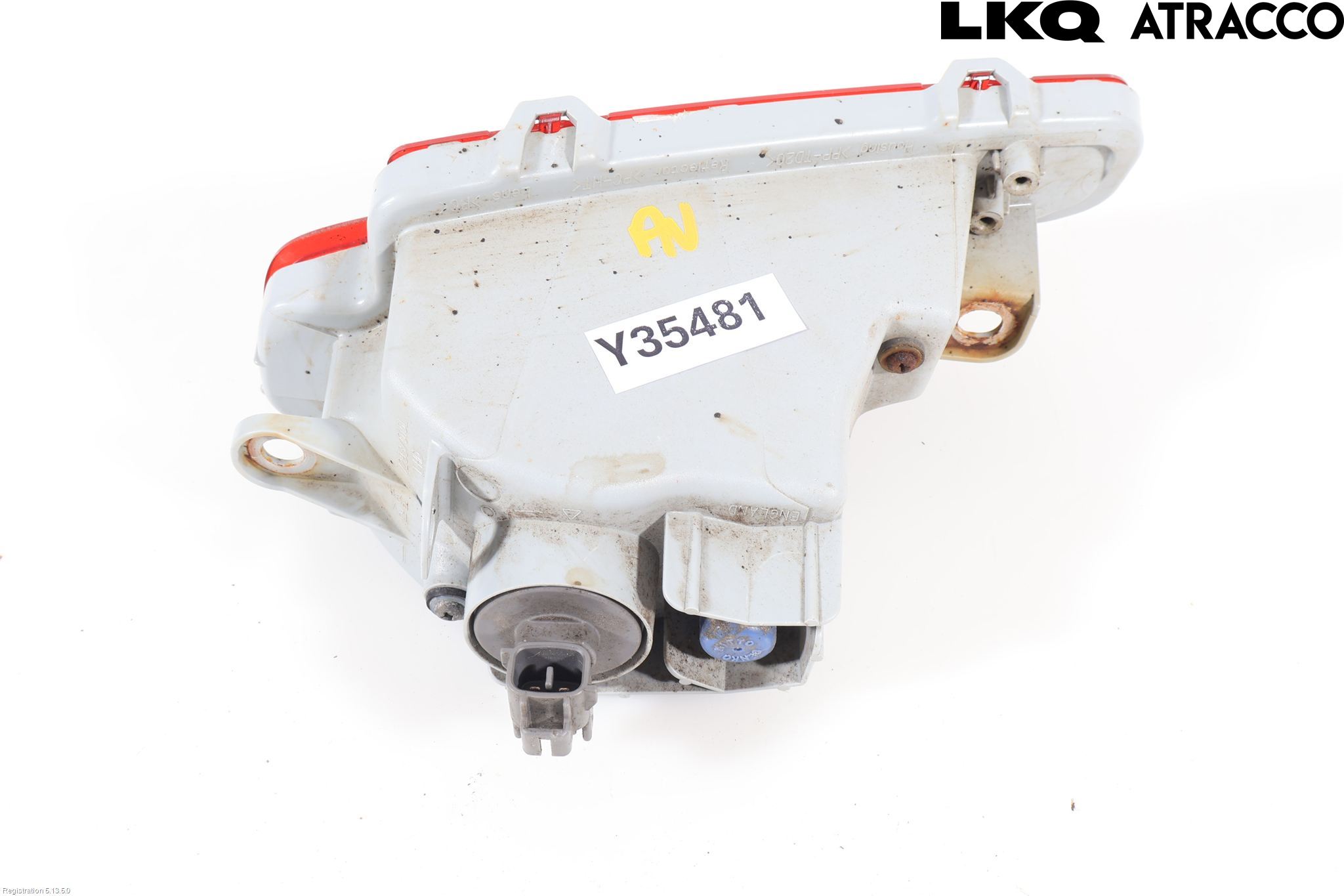 Toyota YARIS XP130 12-14 Dimljus/Reflex Bak