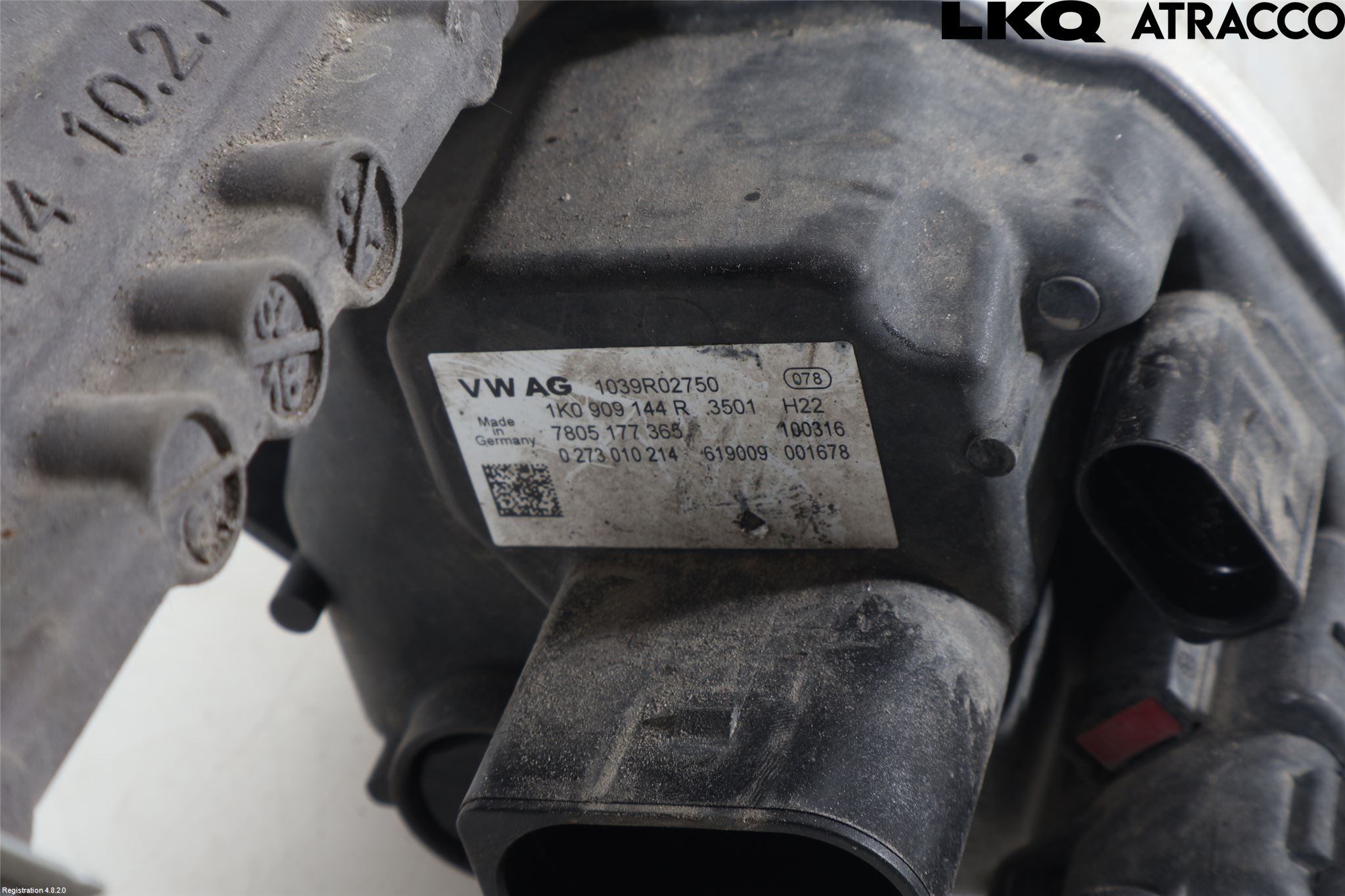 Volkswagen VW SCIROCCO 09-17 Styrväxel-Snäcka Elektrisk