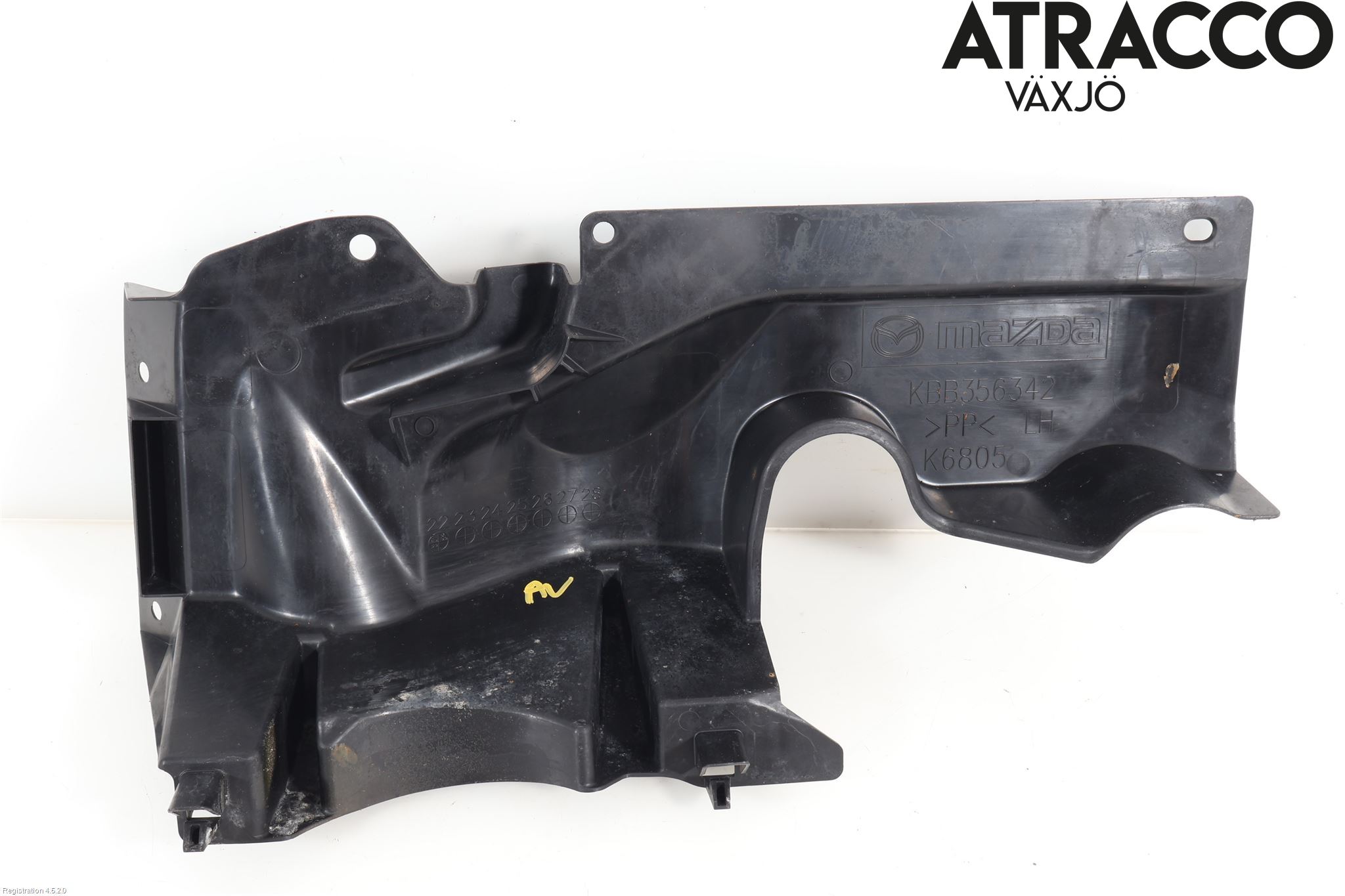 Mazda CX-60 22- Deflektor Plåt-Plast Kylning