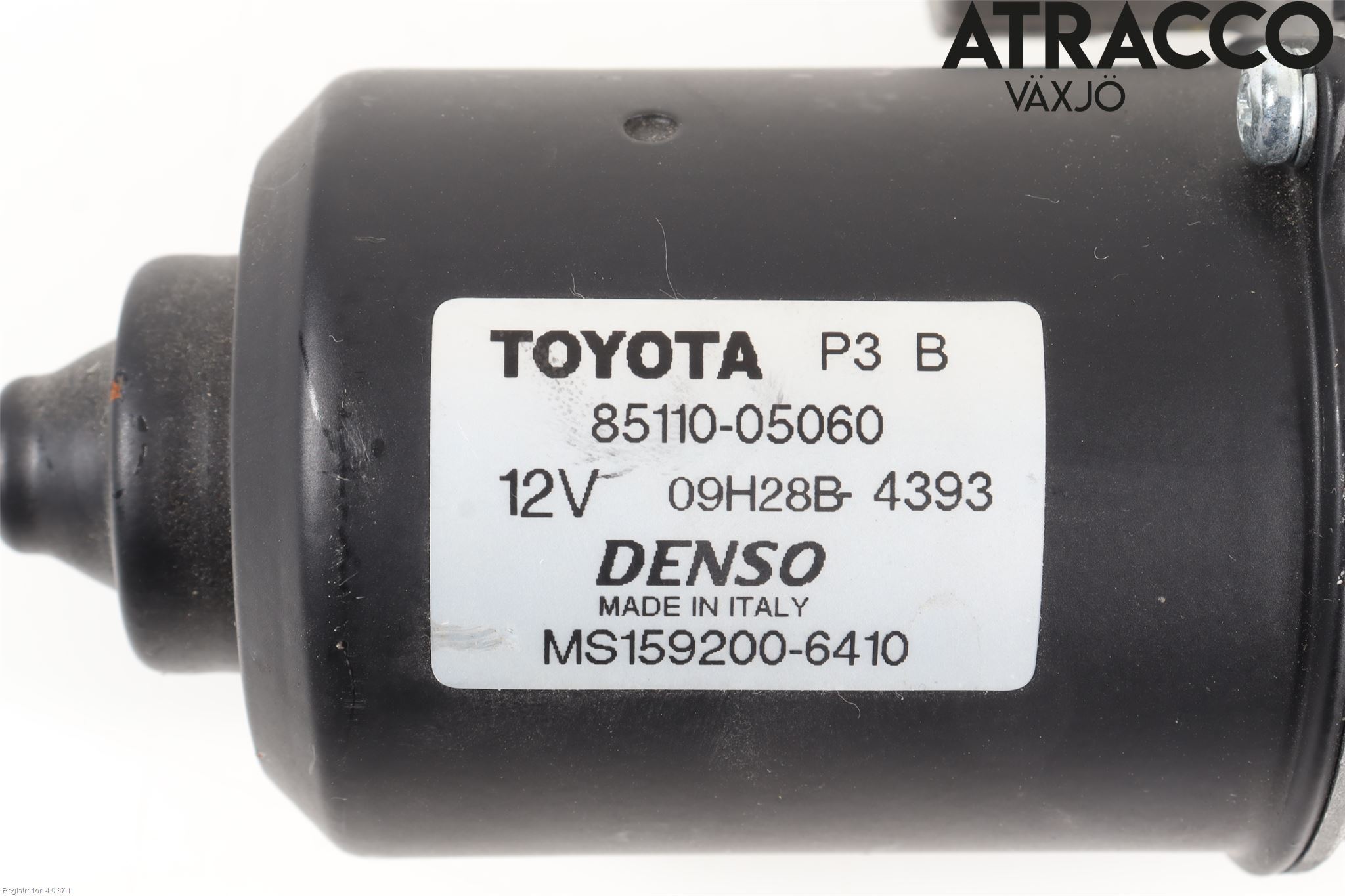 Toyota AVENSIS 07-08 Torkarmotor Vindruta