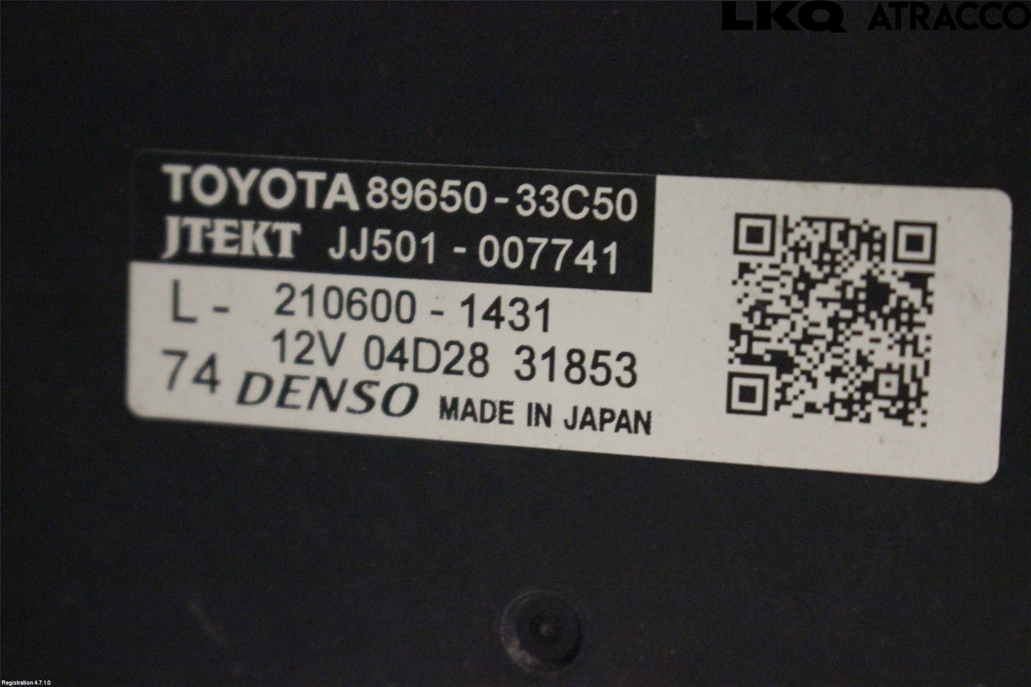 Toyota CAMRY 19-24 Styrväxel-Snäcka Elektrisk