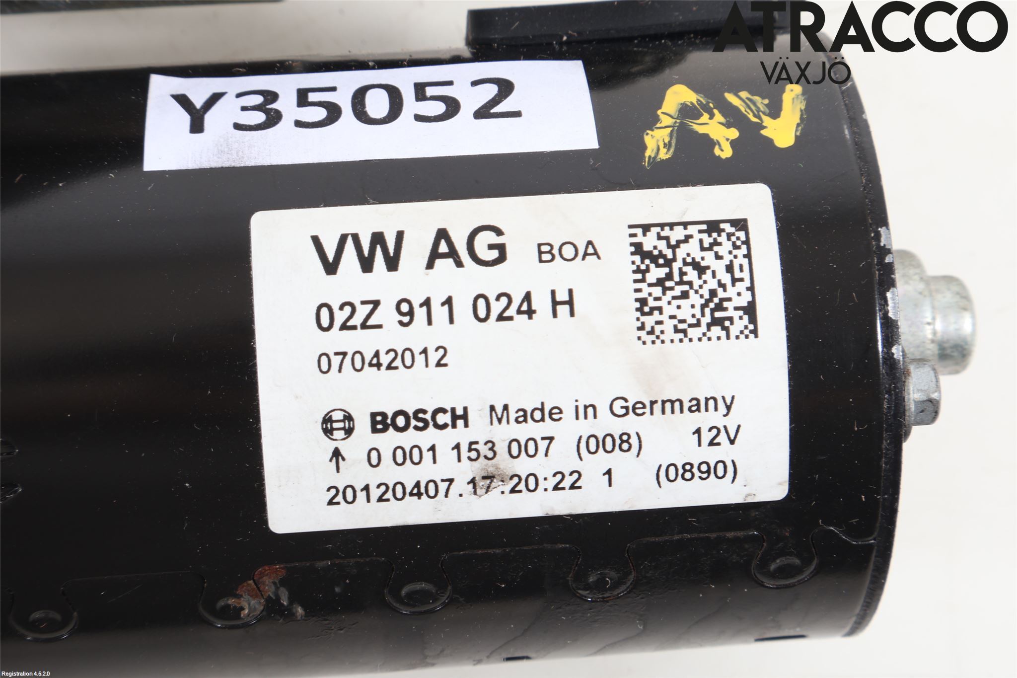 Audi A3/S3 05-13 Startmotor Diesel