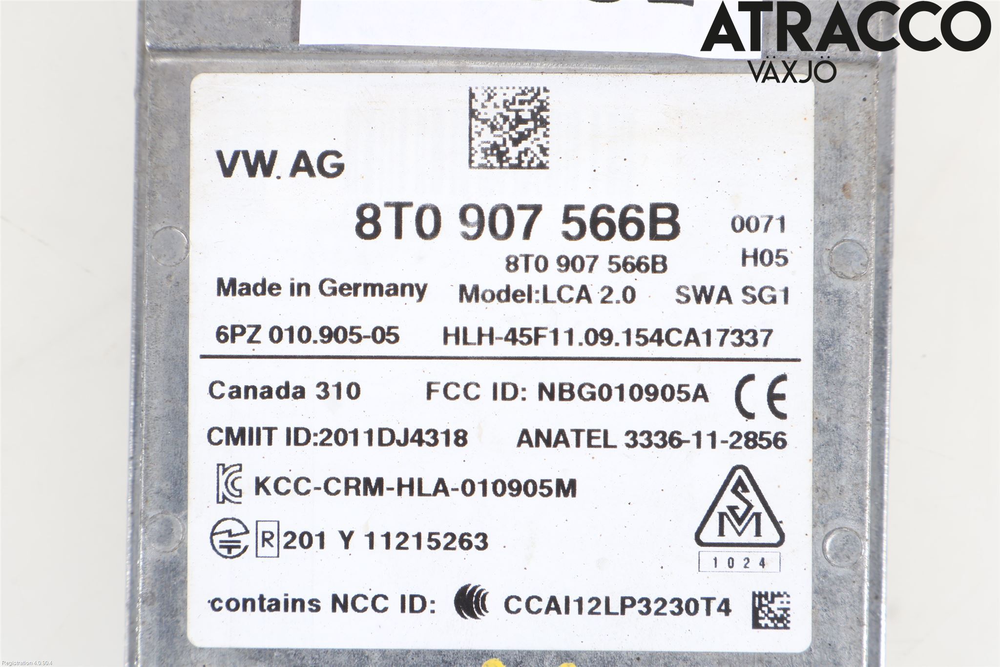 Audi A4 12-15 Sensor Aktivt Kollisionsskydd