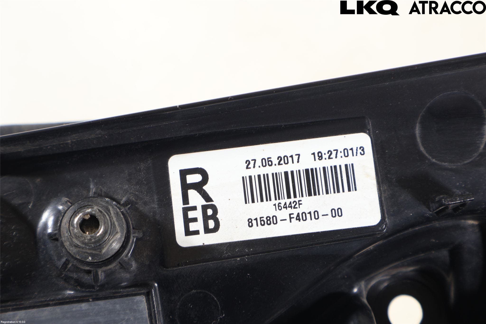 Toyota C-HR 16-23 Bakljus Lucka Hö