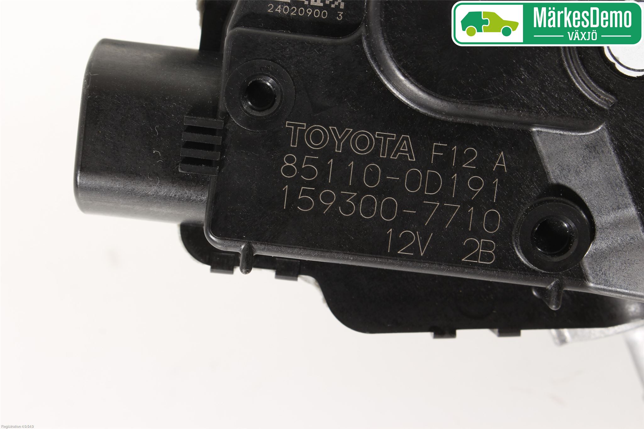 Toyota YARIS XP130 15-20 Torkarmotor Vindruta